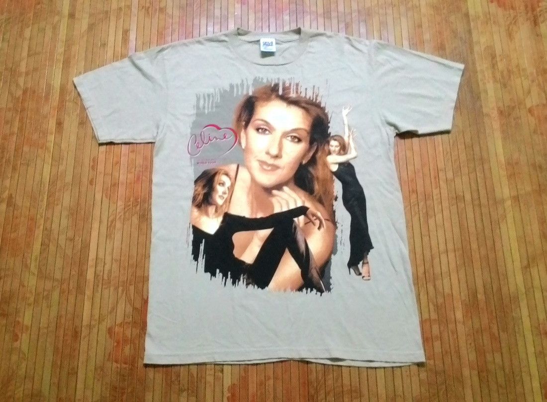 Vintage 1998 Celine Dion Titanic T-shirt | Grailed