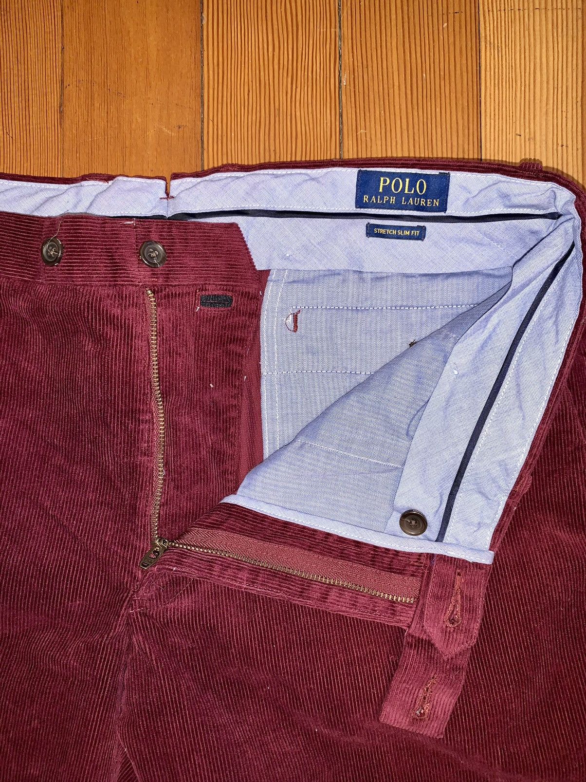 Ralph Lauren Red Ralph Lauren Corduroy Trousers Size US 36 / EU 52 - 3 Thumbnail