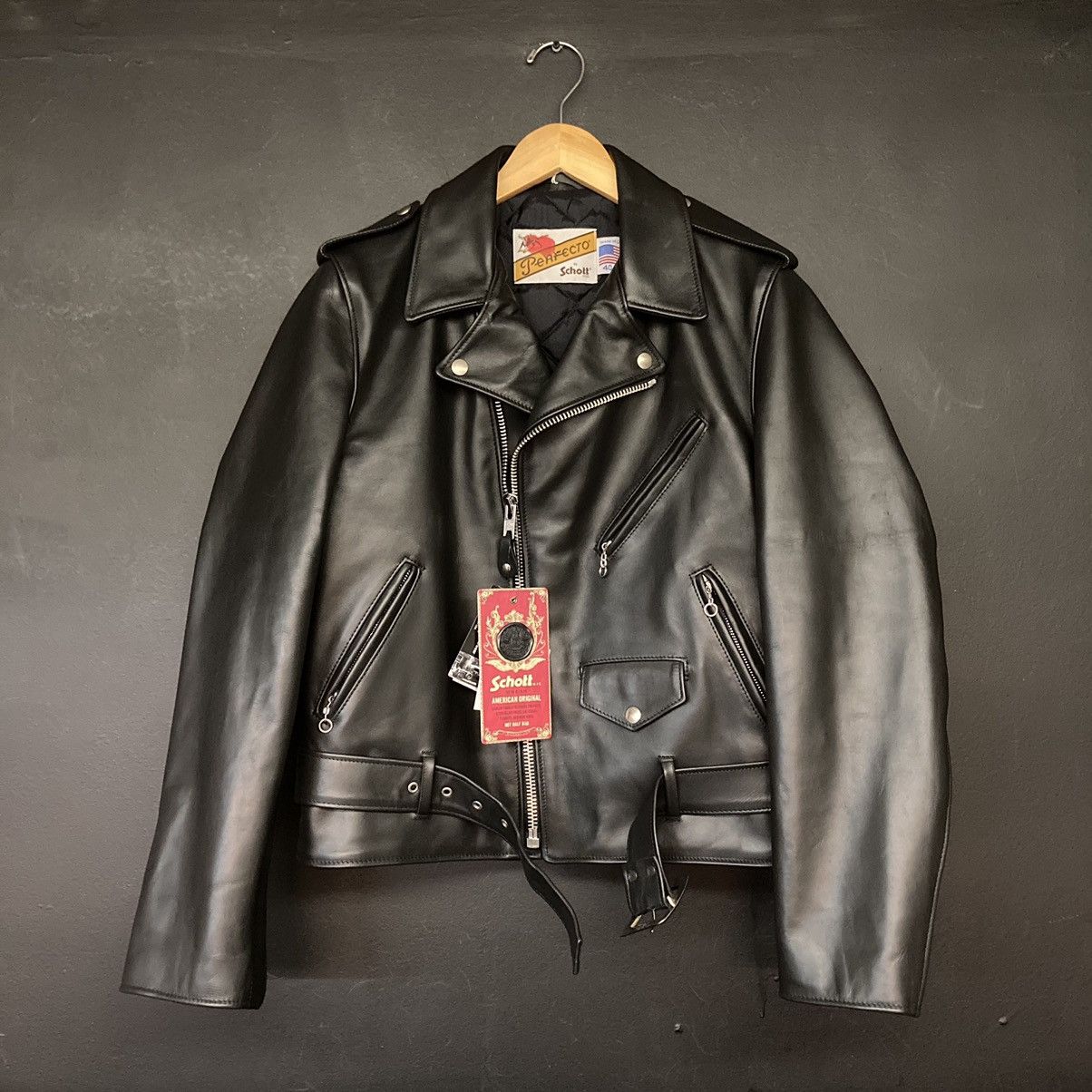 Schott Perfecto 613 Leather biker jacket