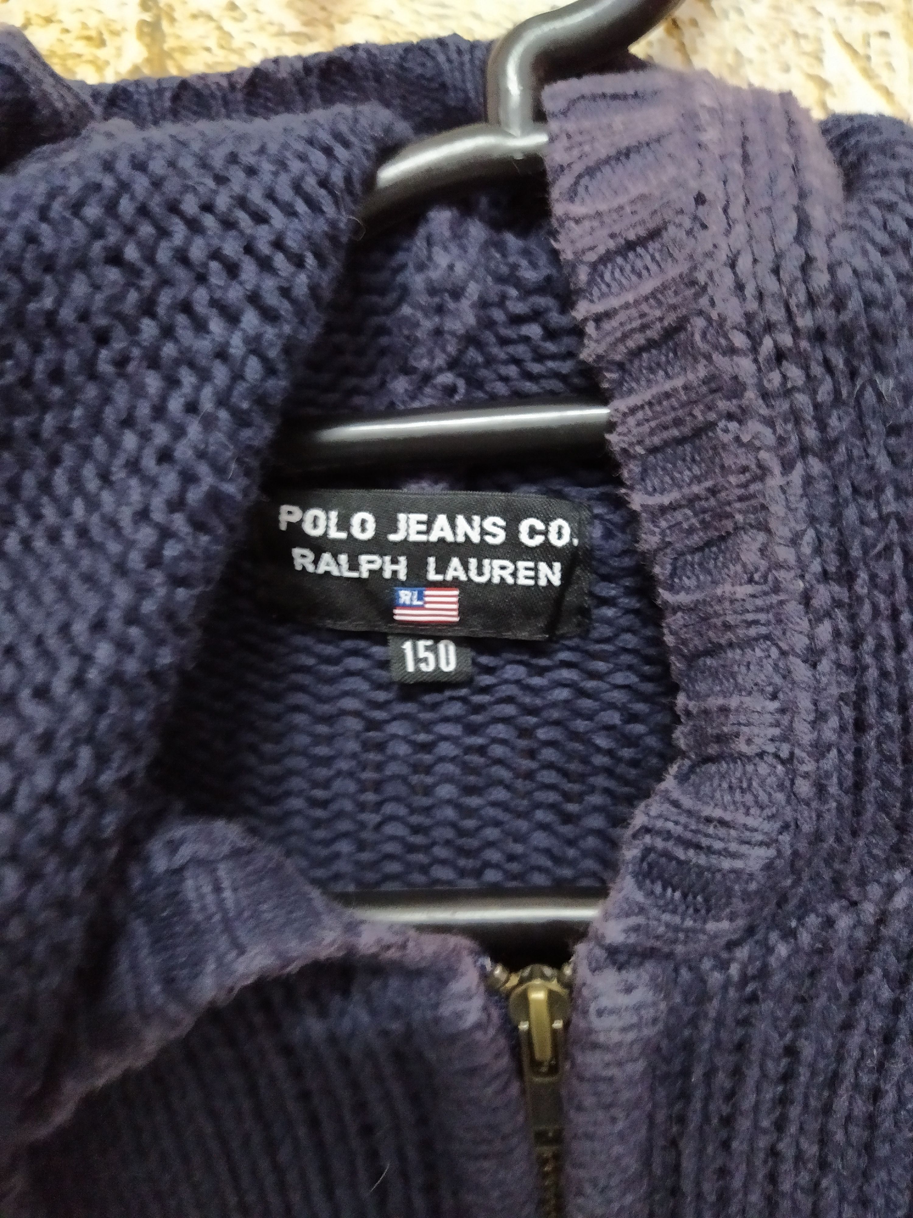 Polo Ralph Lauren POLO RALPH LAUREN FLAG HOODIE KNITWEAR (B736) Size US S / EU 44-46 / 1 - 5 Thumbnail