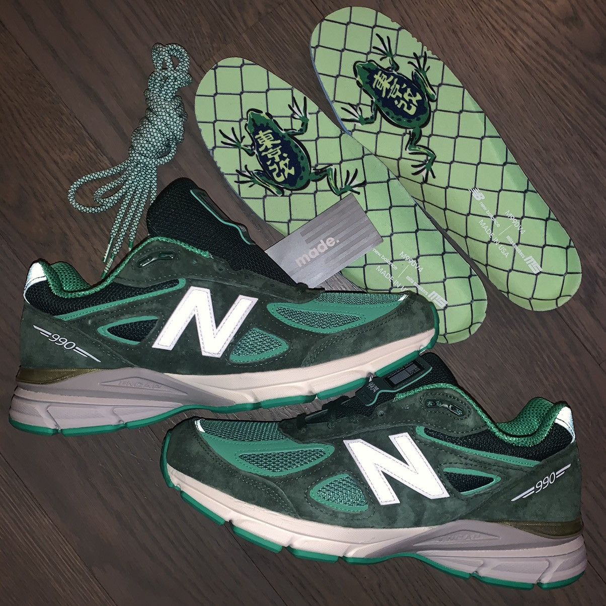 即発☆【NEW BALANCE】990 V4 MIU スニーカー JFG × New Balance『990v4 “Memories in Monochrome”』が国内12