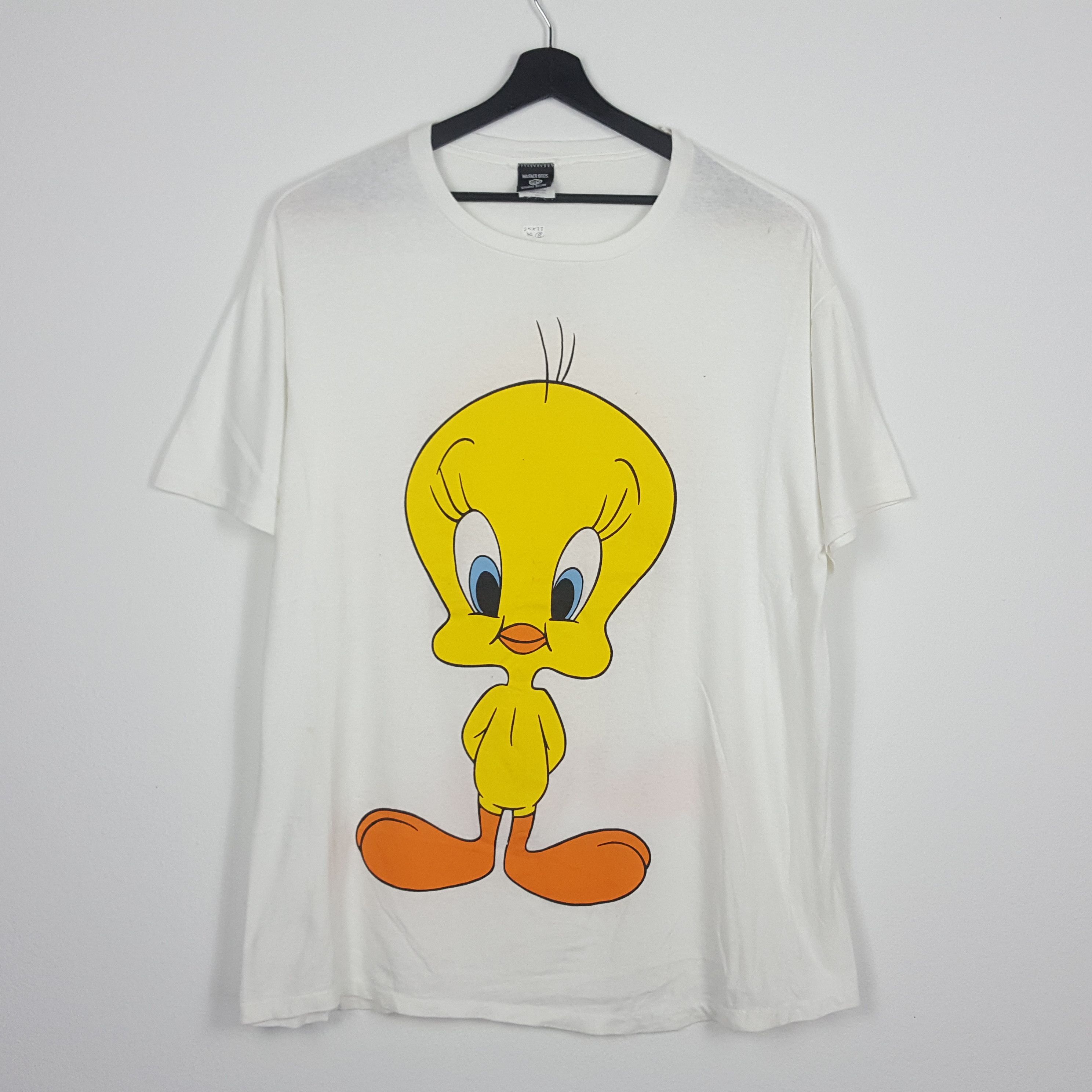 Vintage × Warner Bros Looney Tones Twity 90's t-shirt made USA Size US XXL / EU 58 / 5 - 1 Thumbnail