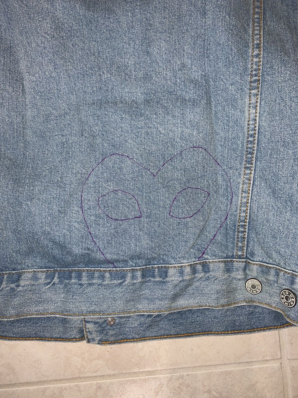 Bdg × Urban Outfitters BDG Pinstripe Denim Jacket Size US M / EU 48-50 / 2 - 5 Thumbnail