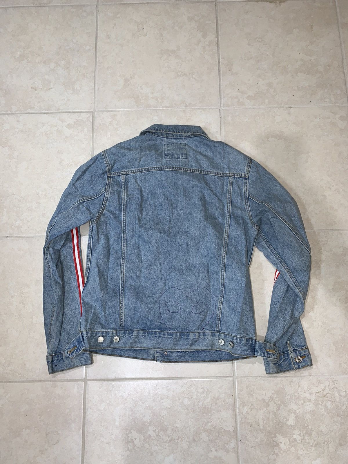 Bdg × Urban Outfitters BDG Pinstripe Denim Jacket Size US M / EU 48-50 / 2 - 4 Thumbnail
