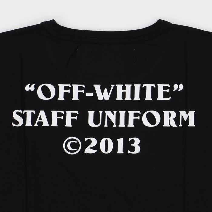 Off white 2024 staff shirt