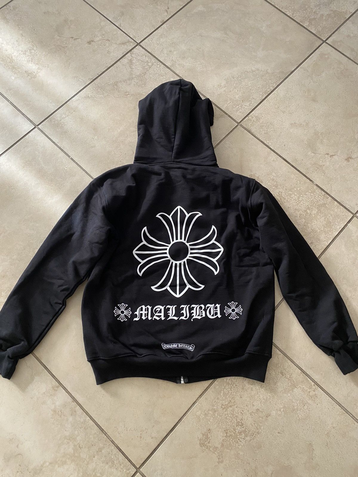 Chrome Hearts Chrome hearts Malibu zip up hoodie | Grailed