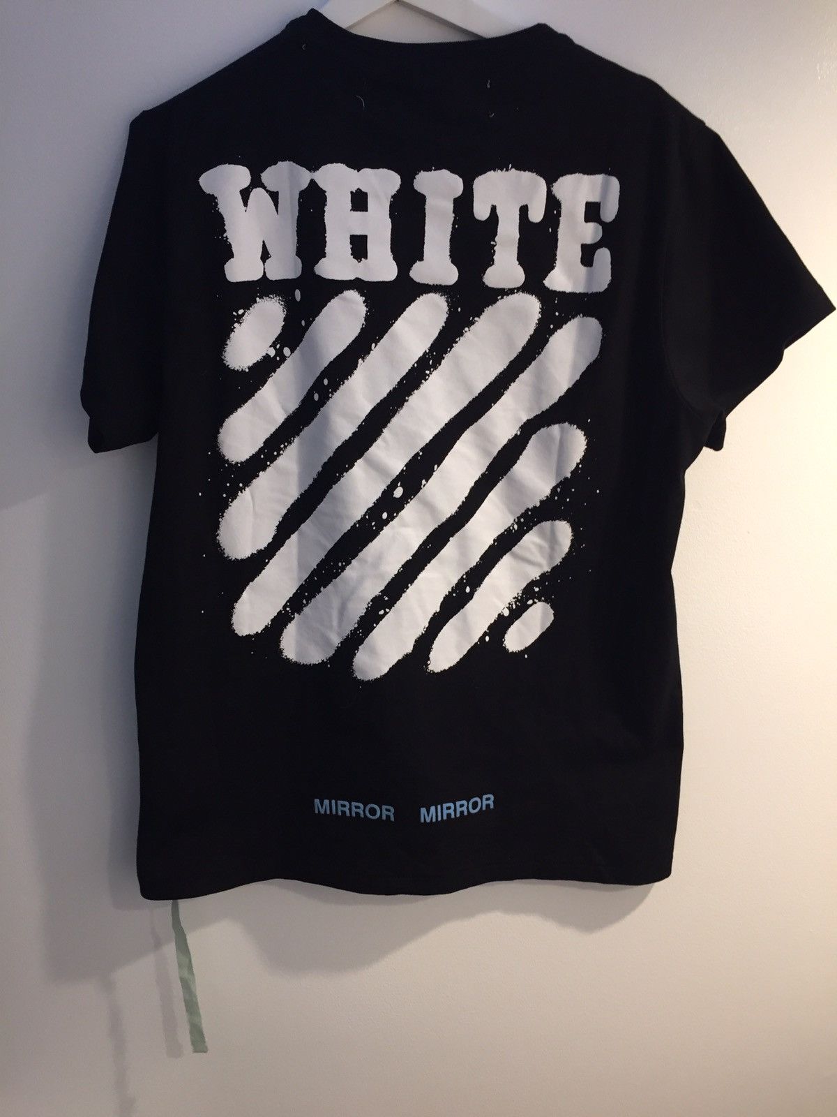 Off-White Off White Mirror Mirror Spray Paint T Shirt | Grailed