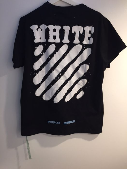 OFF-WHITE MIRROR MIRROR cotton T-shirt – Loop Generation