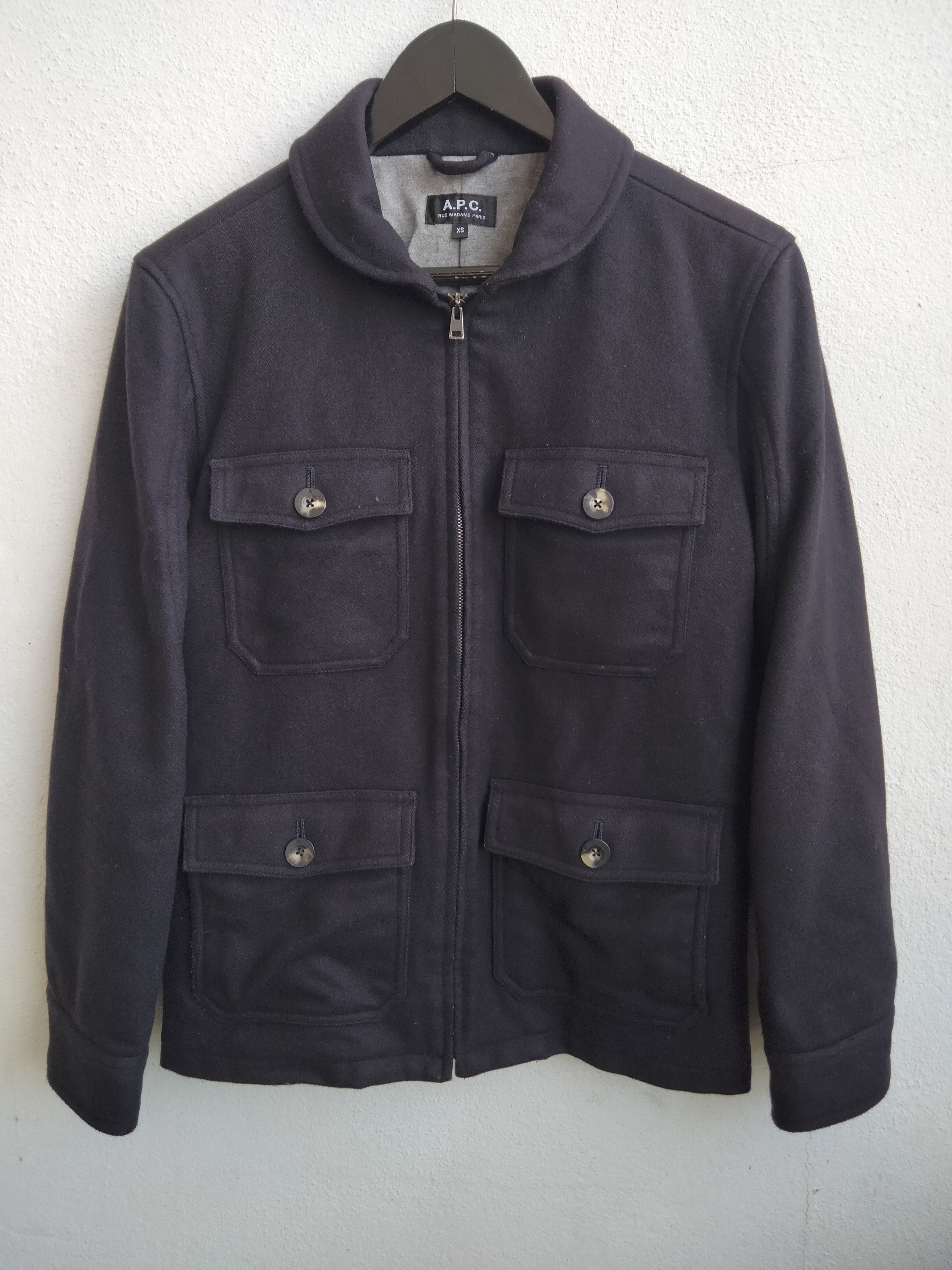 A.P.C. A.P.C. Jules Tournier Double Pocket Wool Jacket | Grailed