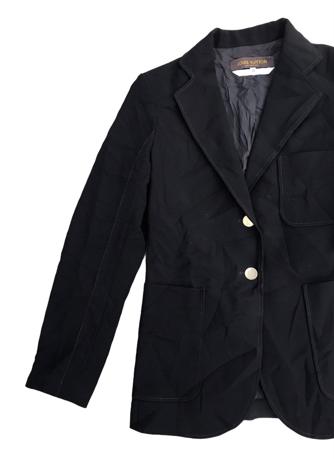 Black Blazer Uniforme Inspired by Louis Vuitton