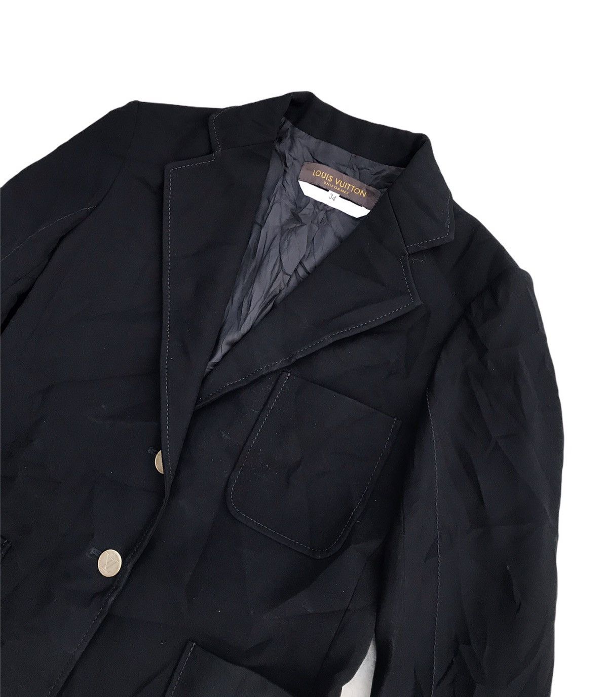 Black Blazer Uniforme Inspired by Louis Vuitton