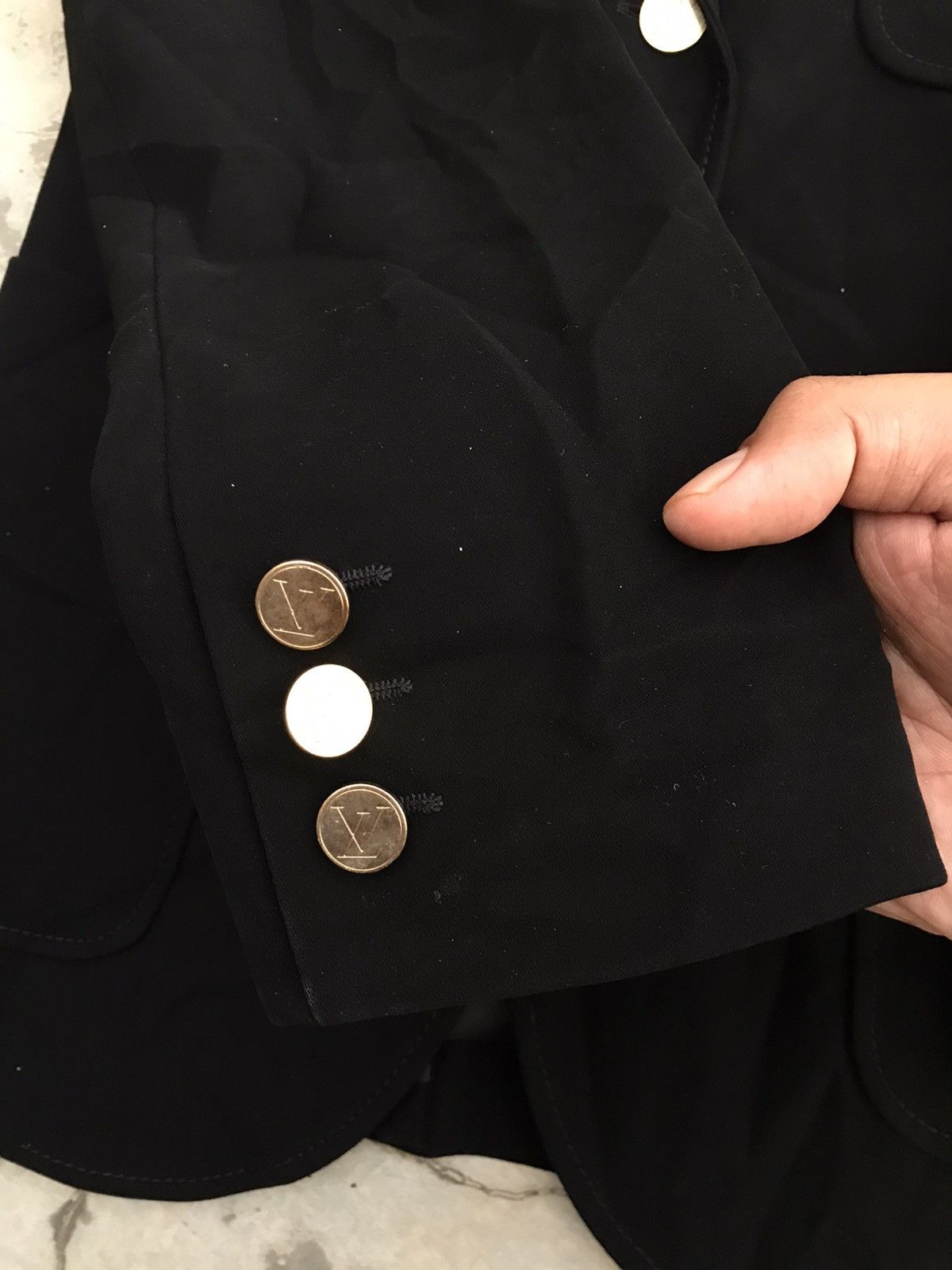 Black Blazer Uniforme Inspired by Louis Vuitton
