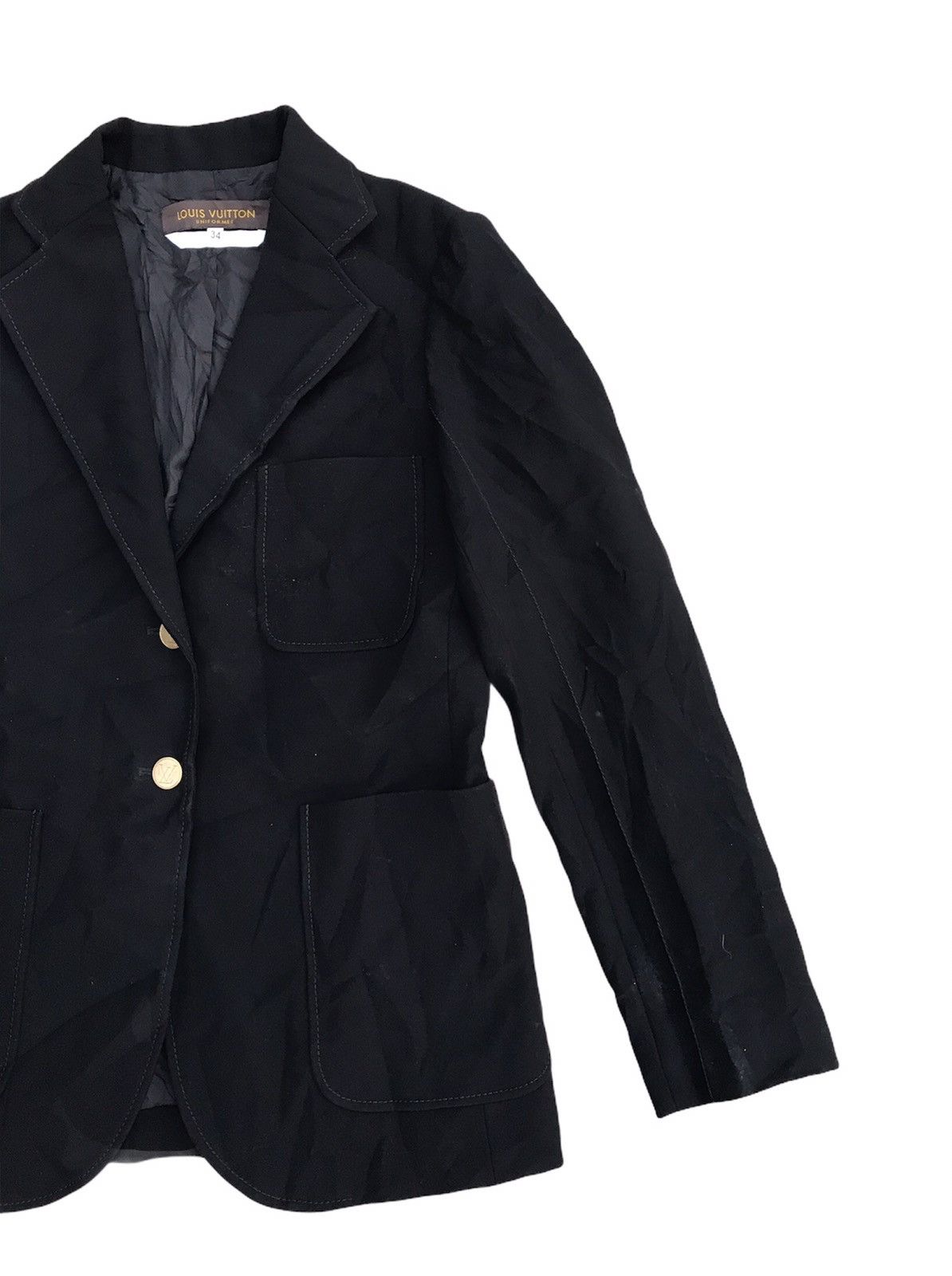 Black Blazer Uniforme Inspired by Louis Vuitton