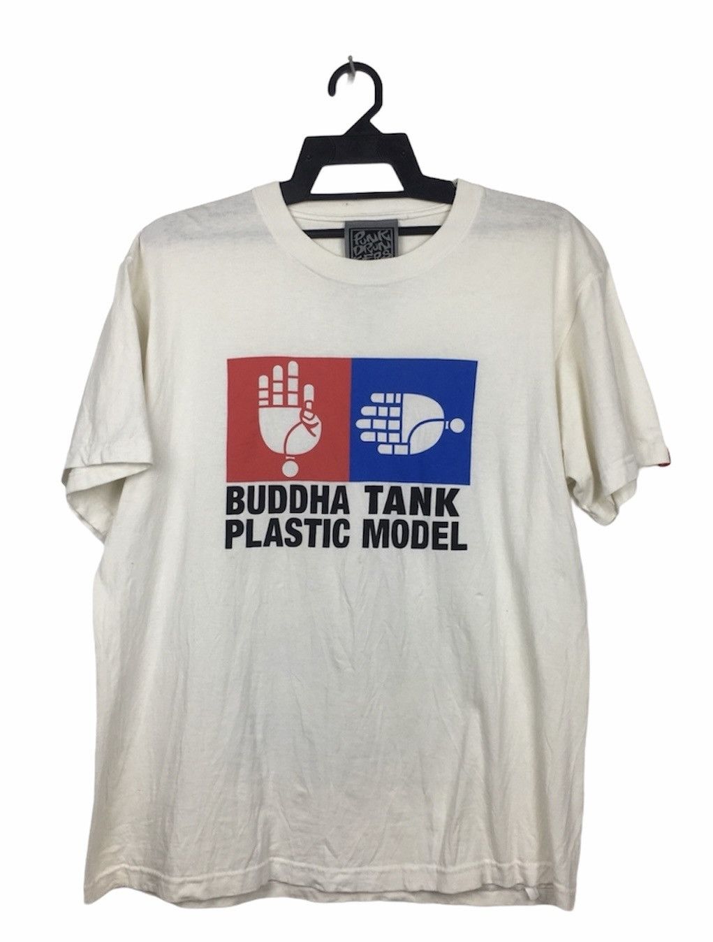Japanese Brand × Vintage PUNK DRUNKERS “BUDDHA TANK PLASTIC MODEL” TEE Size US L / EU 52-54 / 3 - 1 Thumbnail