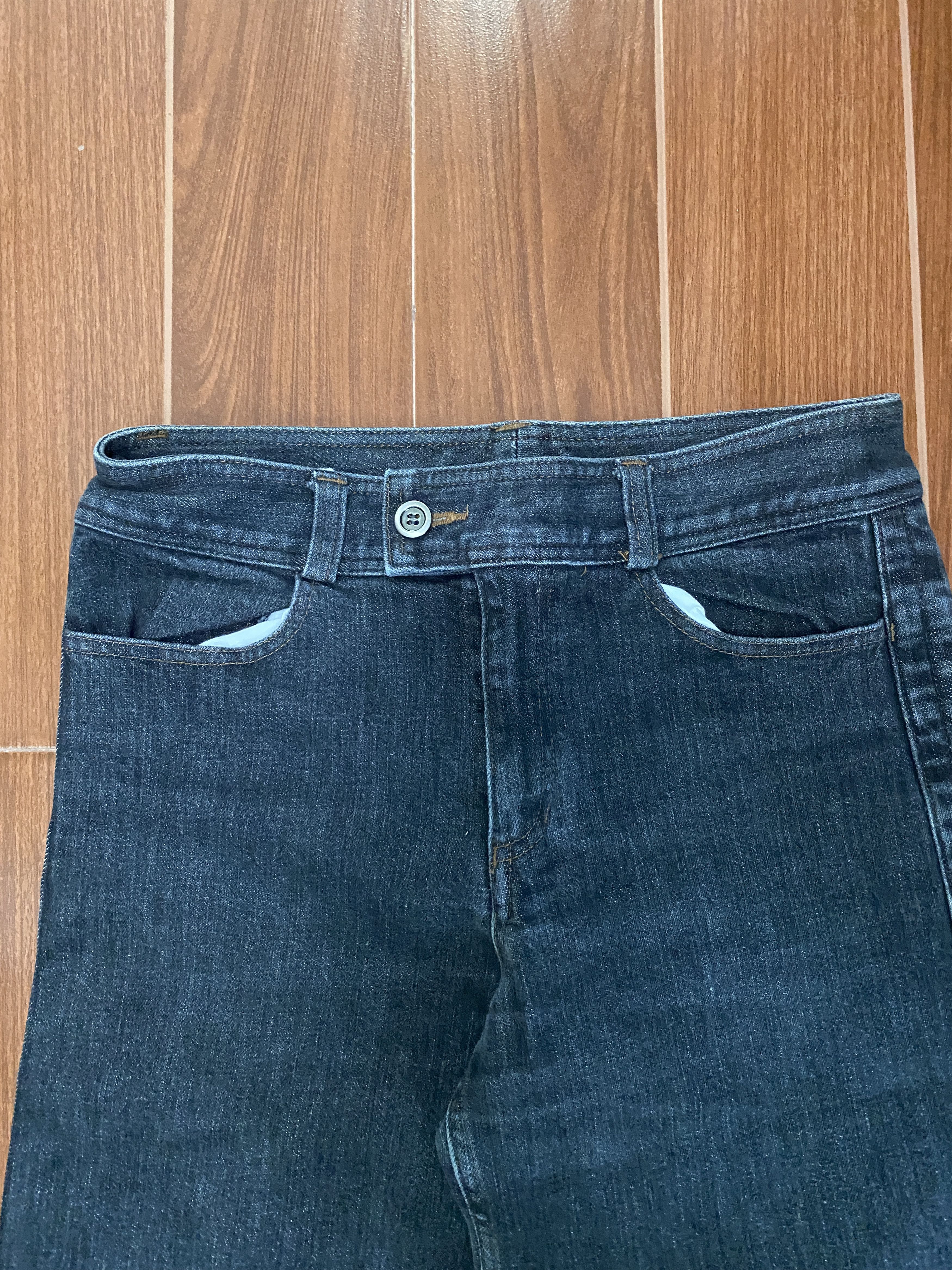 Comme des Garcons Comme Des Garçons Wide Leg Denim Pants Size US 30 / EU 46 - 7 Thumbnail