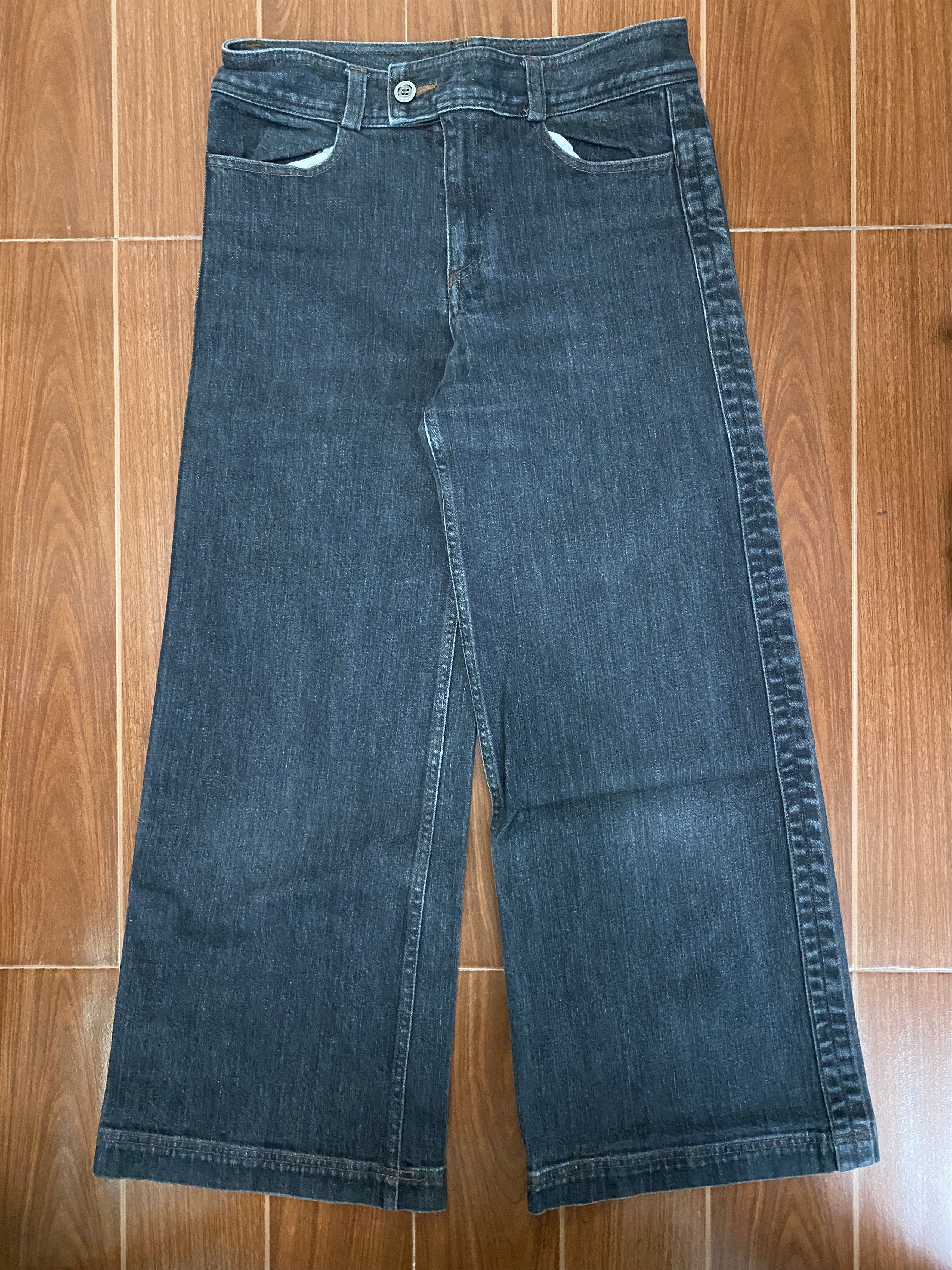 Comme des Garcons Comme Des Garçons Wide Leg Denim Pants Size US 30 / EU 46 - 5 Thumbnail