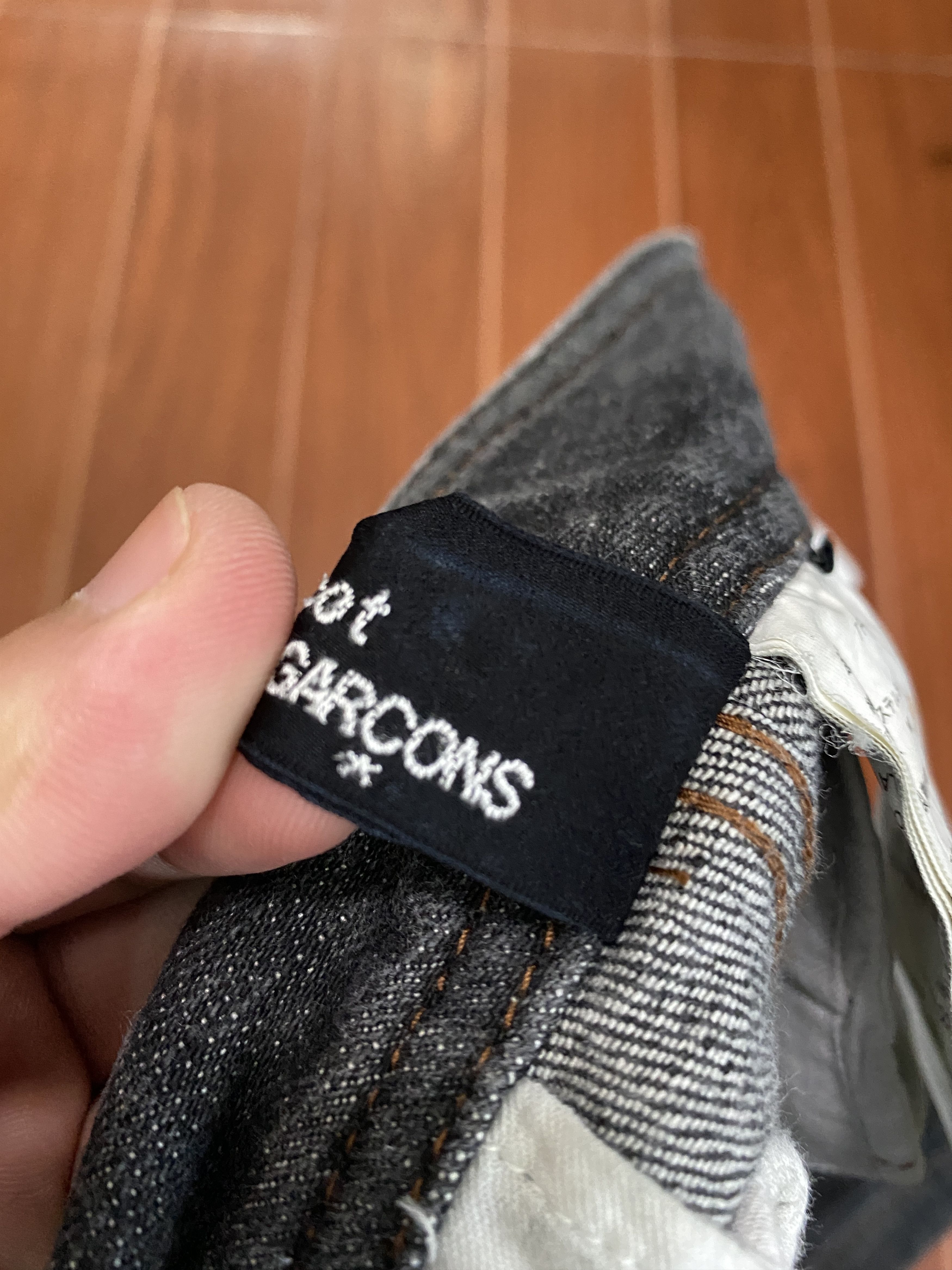 Comme des Garcons Comme Des Garçons Wide Leg Denim Pants Size US 30 / EU 46 - 14 Thumbnail