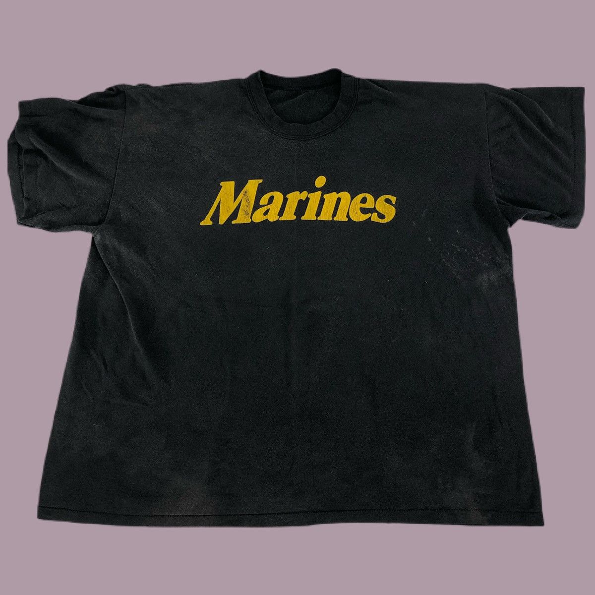 Vintage Marines Single Stitch Tee Grailed
