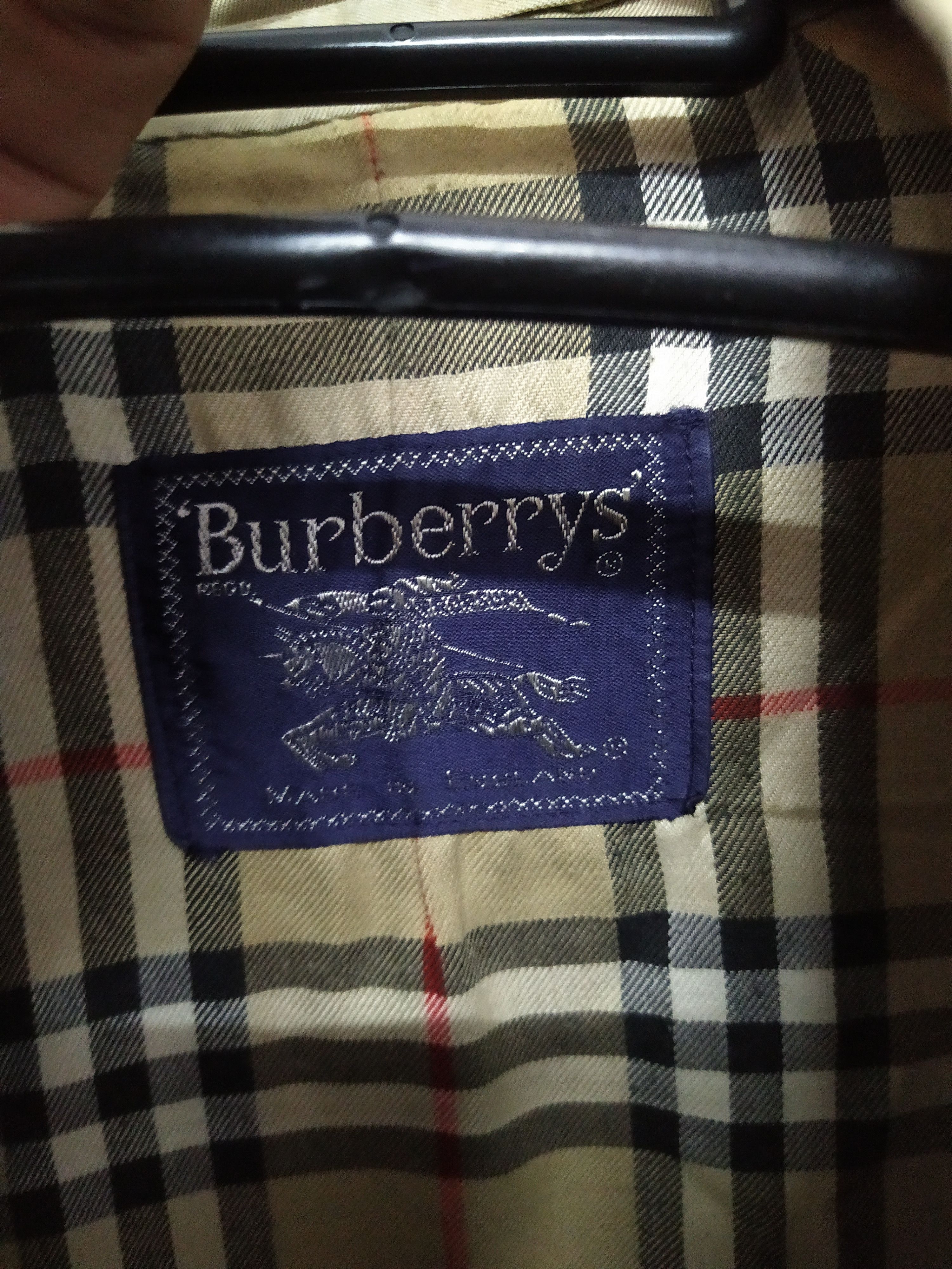 Burberry BURBERRY NOVA CHECK TRENCH COAT JACKET (B740) Size US M / EU 48-50 / 2 - 3 Thumbnail