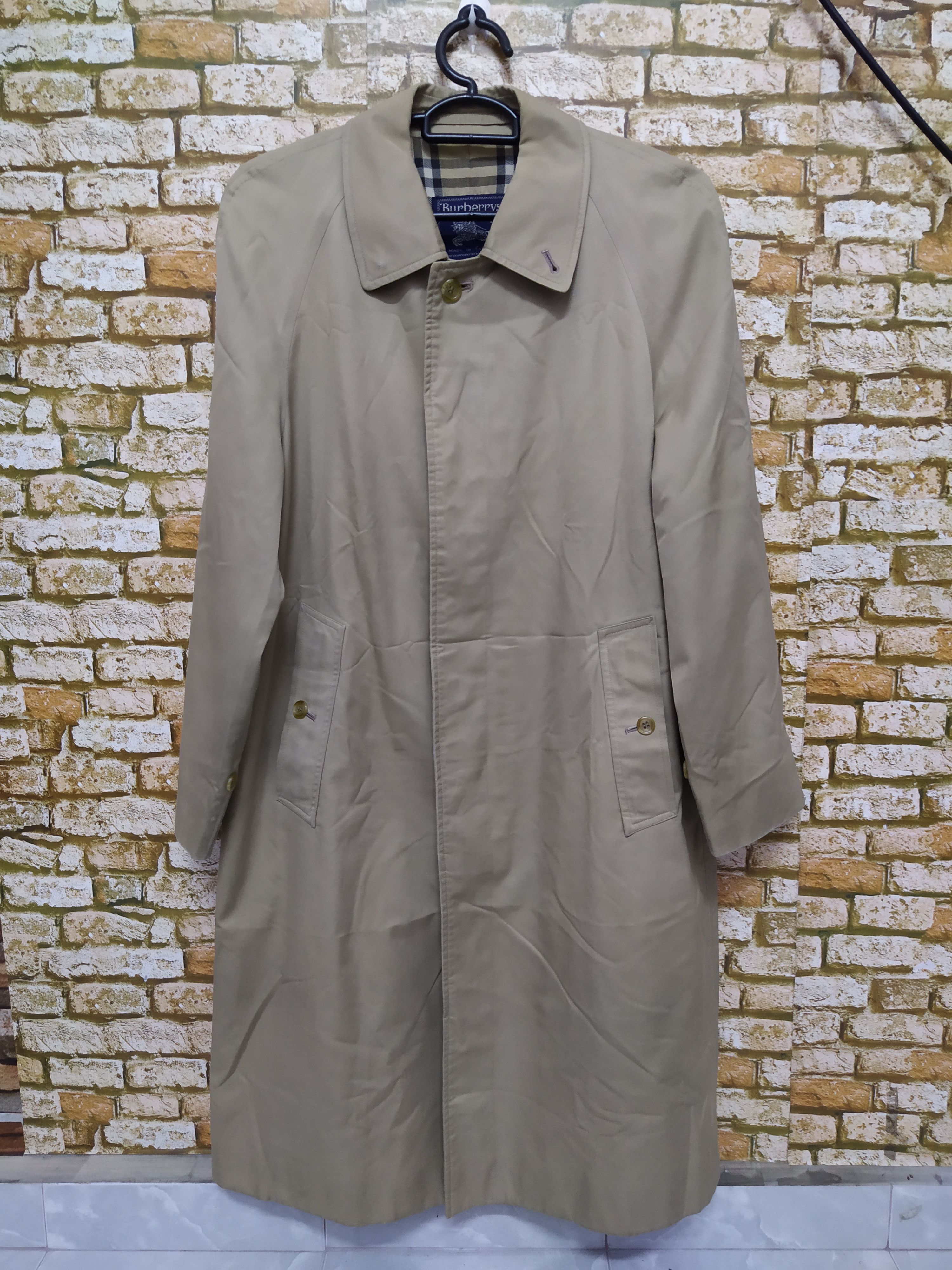 Burberry BURBERRY NOVA CHECK TRENCH COAT JACKET (B740) Size US M / EU 48-50 / 2 - 4 Thumbnail
