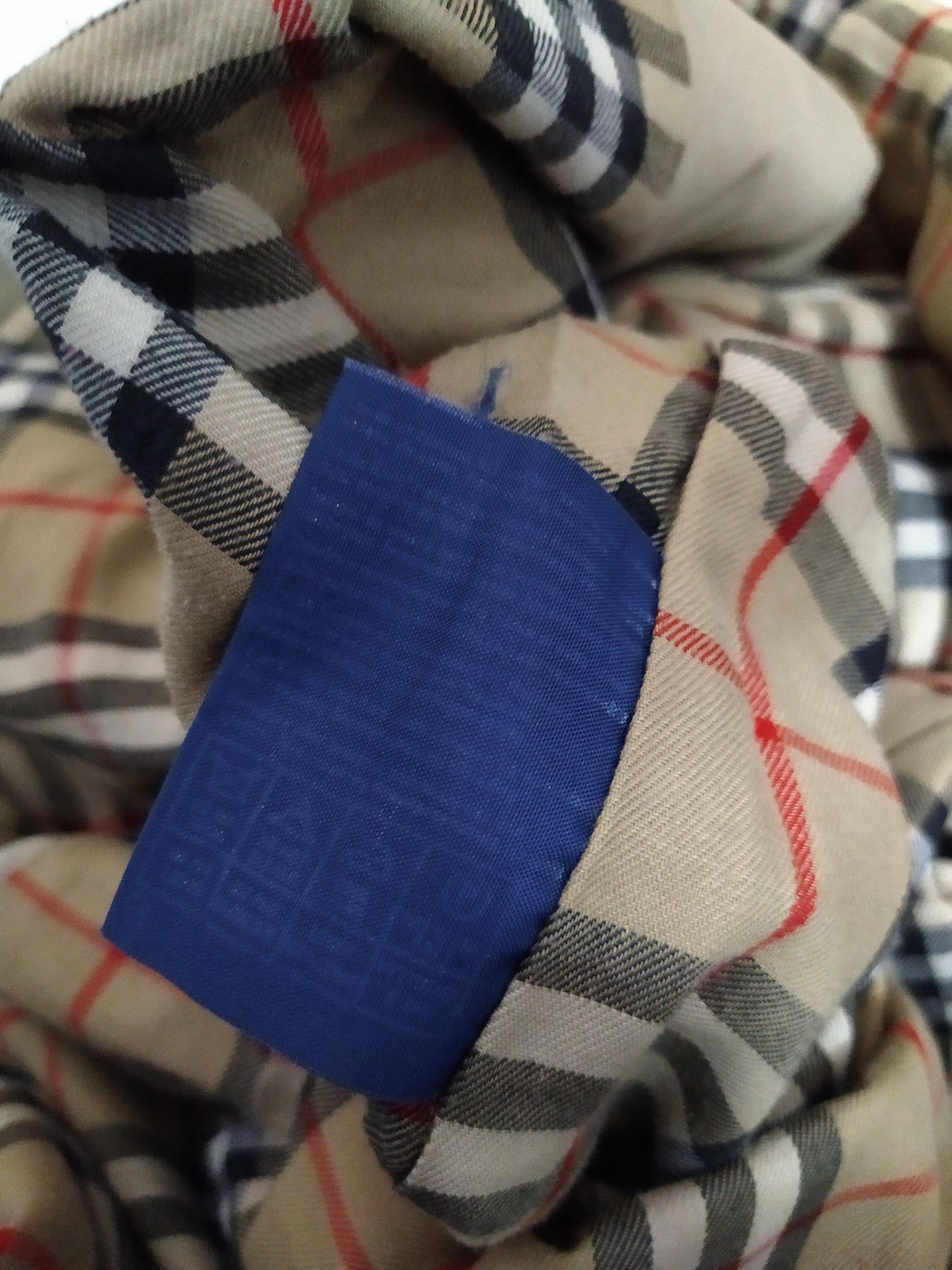 Burberry BURBERRY NOVA CHECK TRENCH COAT JACKET (B740) Size US M / EU 48-50 / 2 - 9 Thumbnail