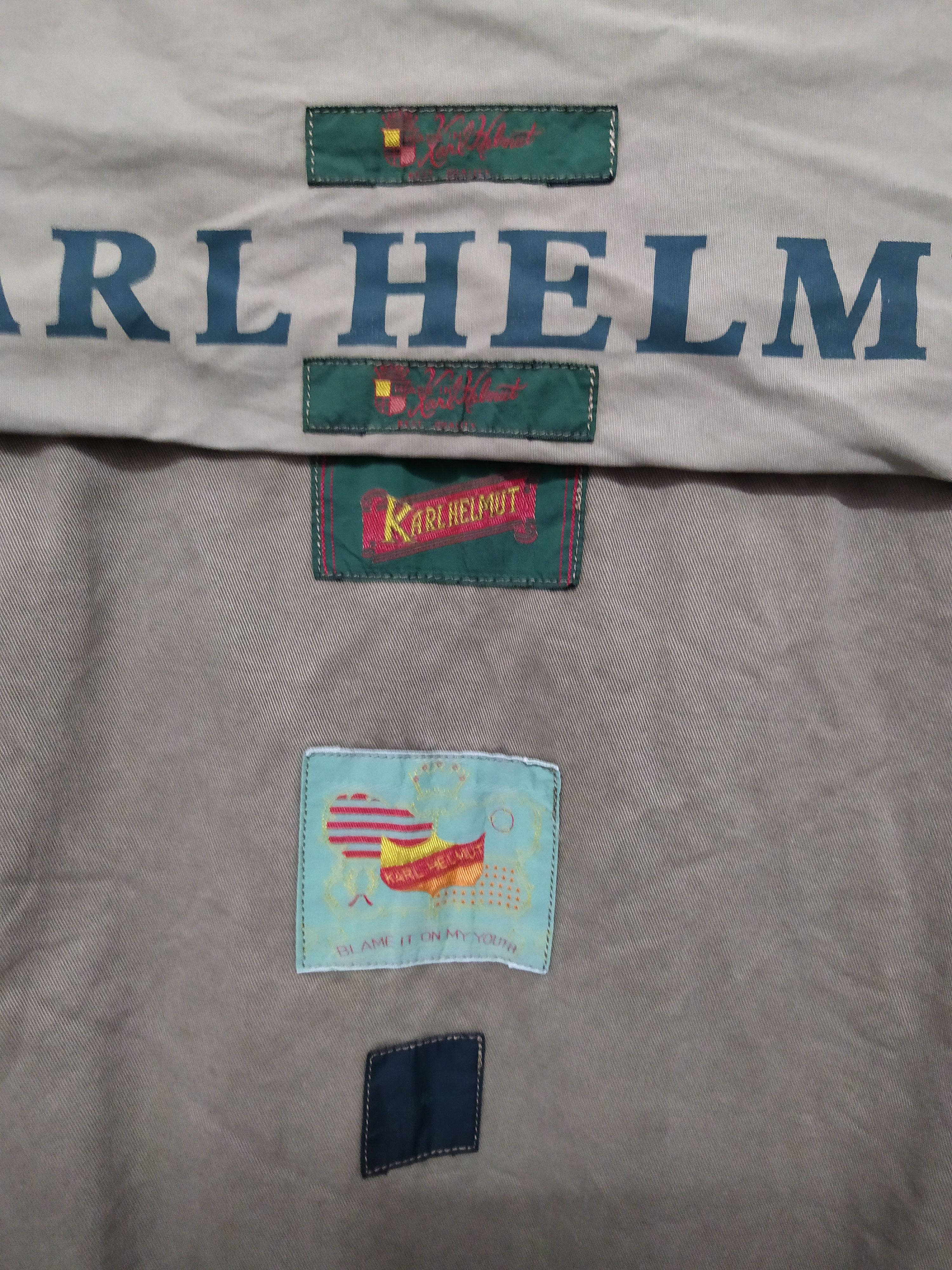 Karl Helmut 90s KARL HELMUT JACKET MILITARY HUNTING (B744) Size US XL / EU 56 / 4 - 4 Thumbnail