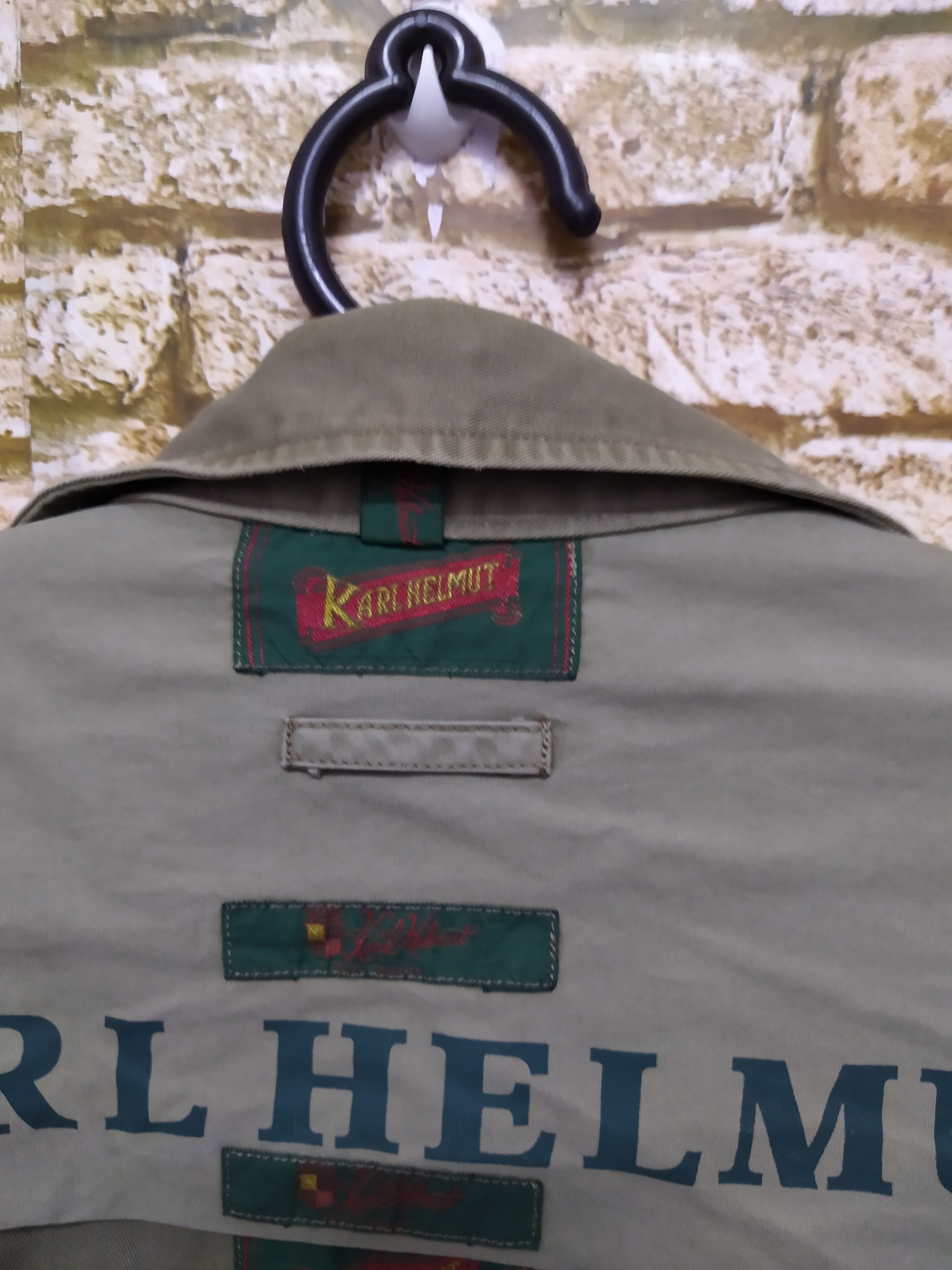 Karl Helmut 90s KARL HELMUT JACKET MILITARY HUNTING (B744) Size US XL / EU 56 / 4 - 5 Thumbnail