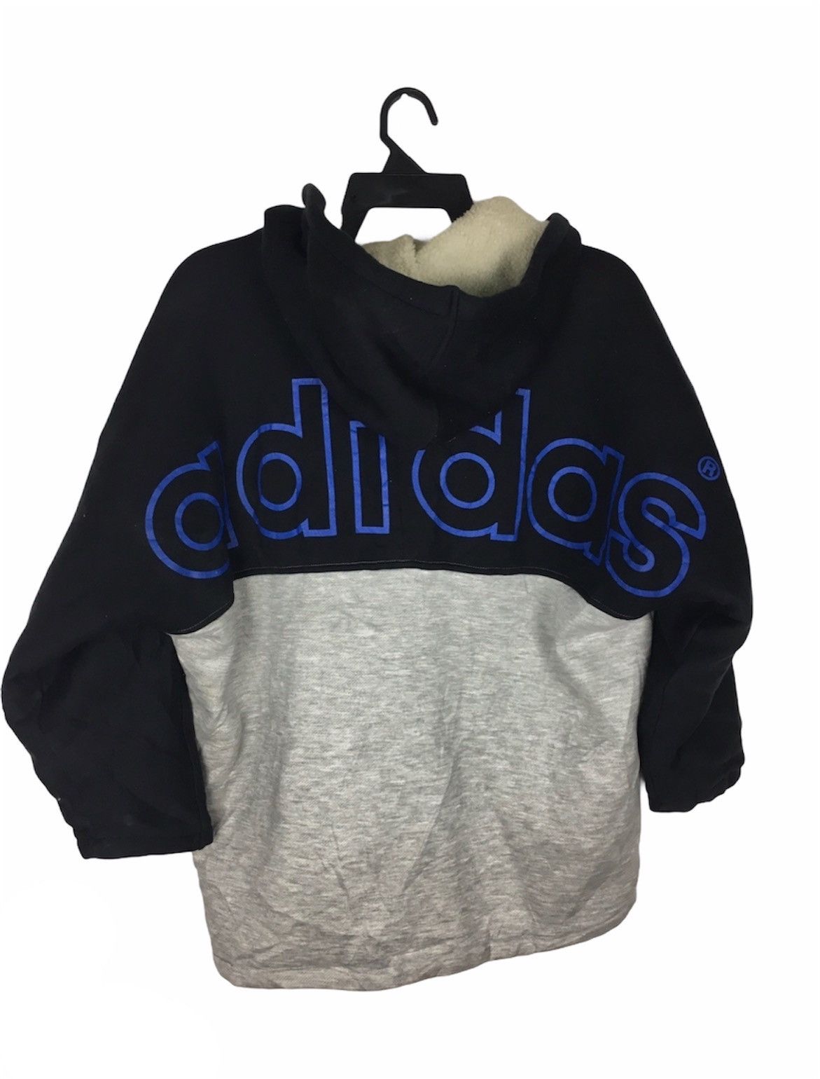 Adidas × Descente × Vintage Adidas by Descente Japan Fleece Hoodie | Archive Heat Size US XL / EU 56 / 4 - 3 Thumbnail