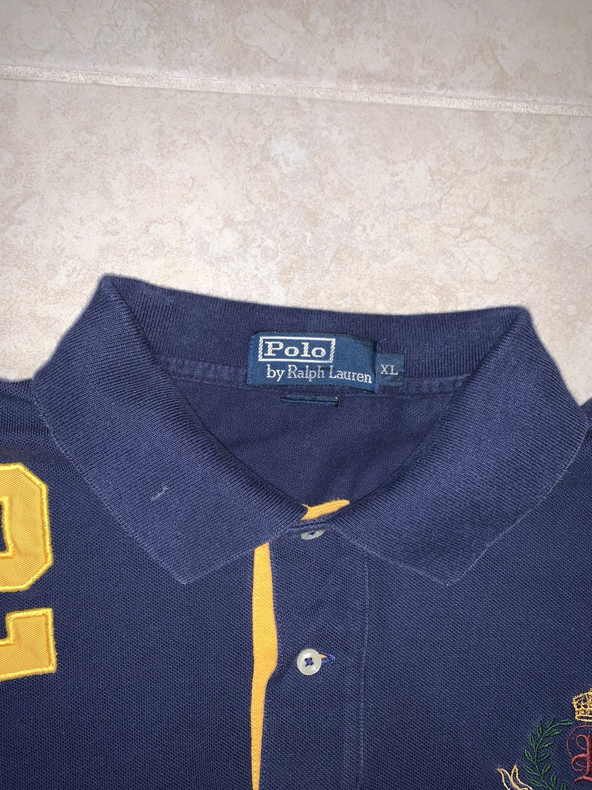 Lauren Ralph Lauren × Polo Ralph Lauren × Ralph Lauren Polo Ralph Lauren Crest Polo Size US XL / EU 56 / 4 - 3 Thumbnail