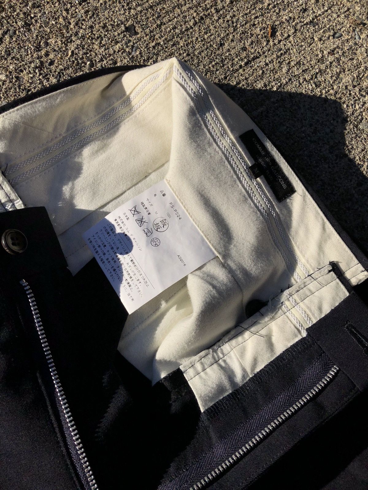 Comme des Garcons Homme Plus Reconstructed/Deconstructed Split Trousers Size US 31 - 5 Thumbnail