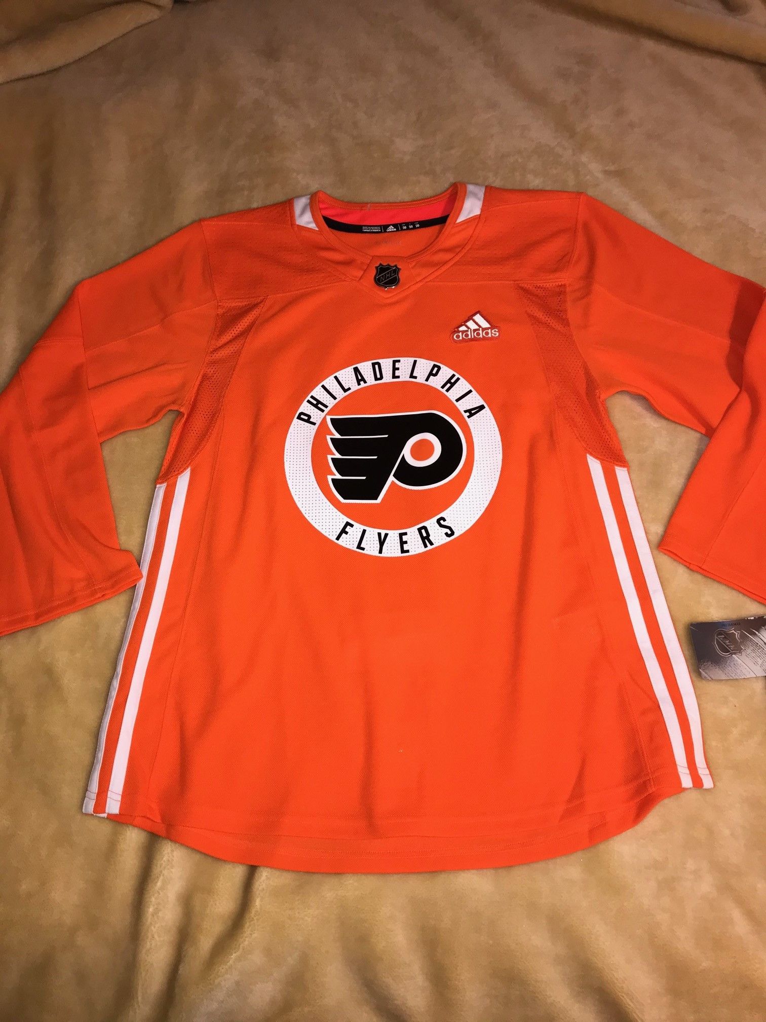 Adidas Adidas NHL PHILADELPHIA FLYERS Climalite Hockey Jersey Size US M / EU 48-50 / 2 - 1 Thumbnail