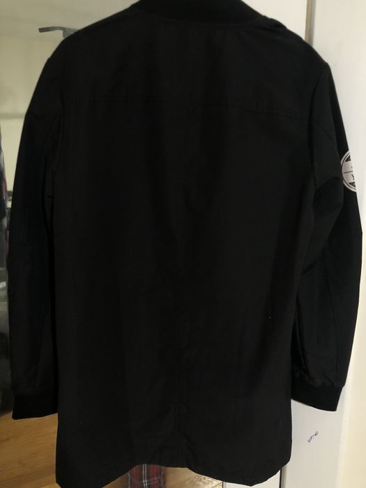 Edwin Henus long black jacket | Grailed