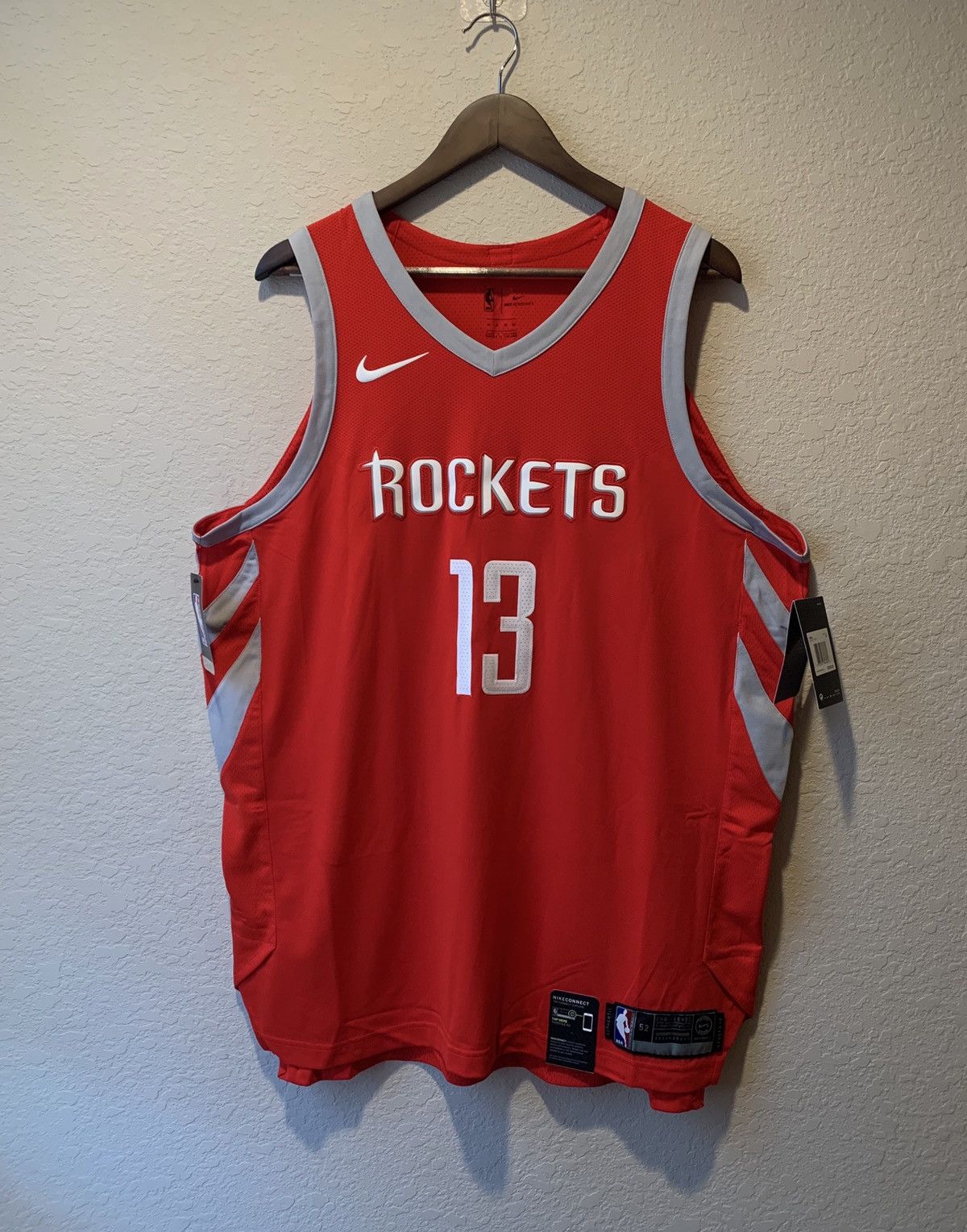 Nike Houston Rockets Harden Authentic Aeroswift Game Jersey
