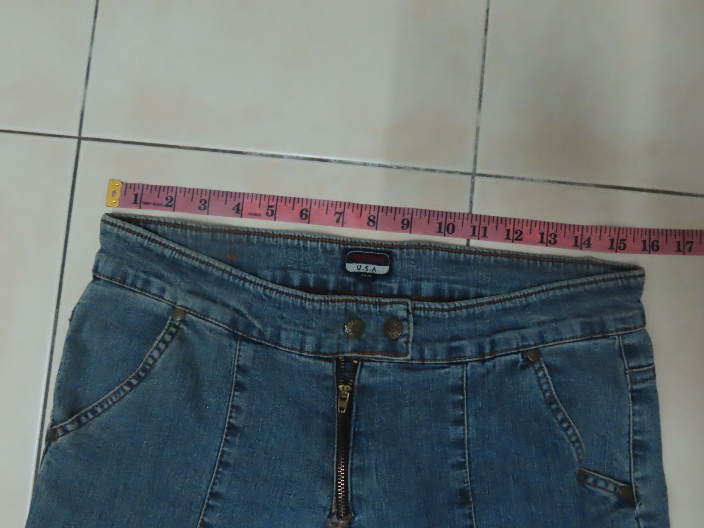 Other PRISTINE USA Vintage Denim Size US 33 - 4 Thumbnail