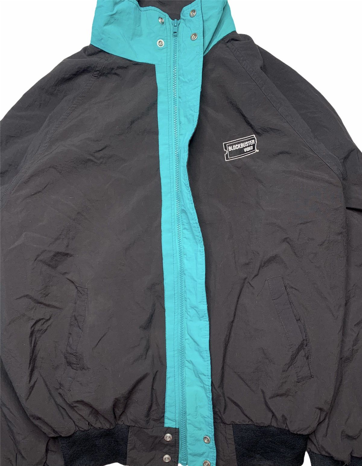 Vintage 1980s Auburn Sportswear Blockbuster Video Jacket Size US M / EU 48-50 / 2 - 4 Thumbnail