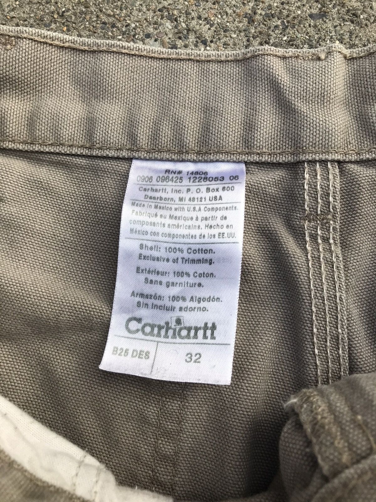 Carhartt × Vintage Carhartt work shorts Size US 32 / EU 48 - 6 Thumbnail