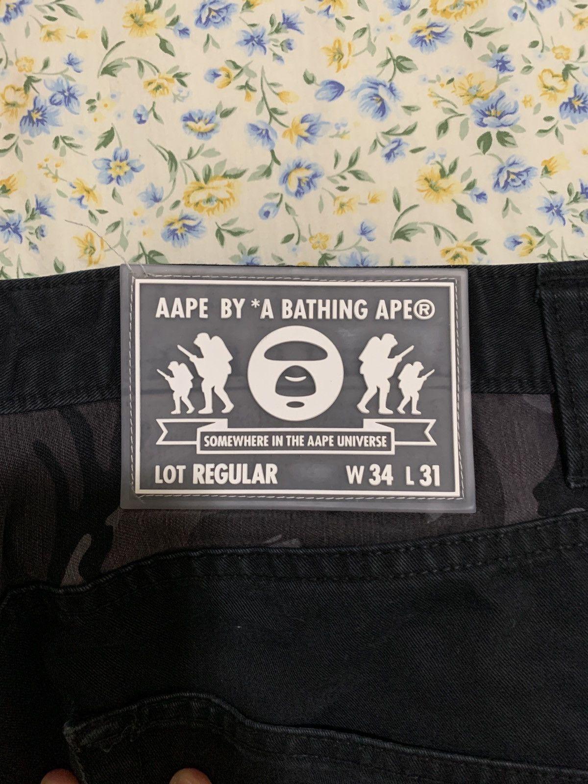 Aape Bape black jeans Size US 34 / EU 50 - 5 Thumbnail