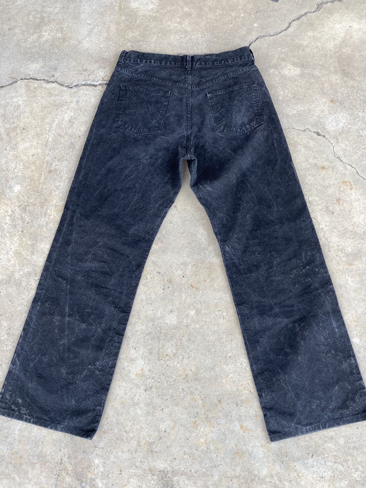 Staatsballett Black waxed canvas pants Size US 32 / EU 48 - 2 Thumbnail