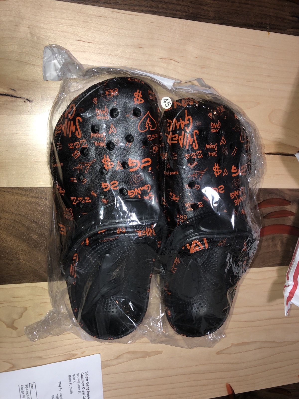 Sniper Gang SG Crocs Grailed