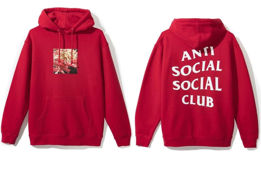 Assc red hot sale hoodie