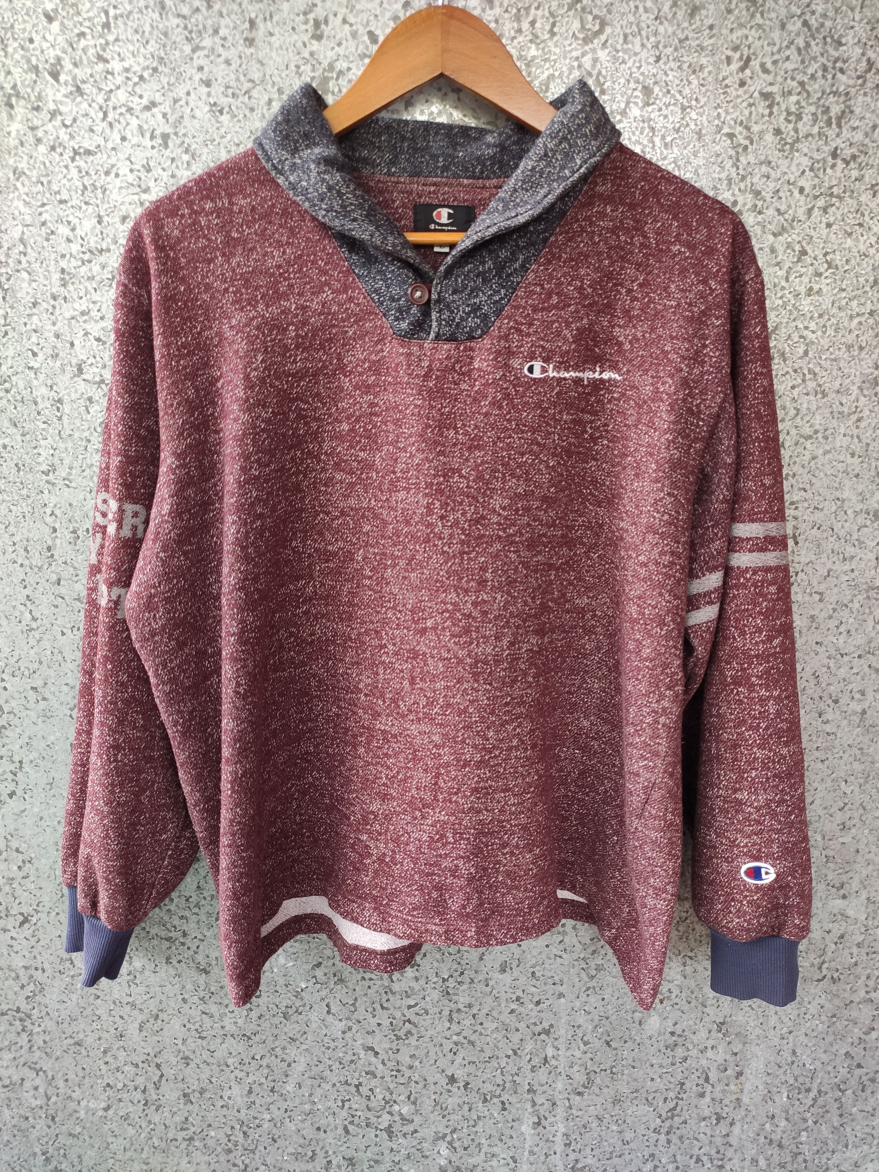 Champion 🔥 Vintage Champion sweatshirt after hood champion Size US L / EU 52-54 / 3 - 1 Thumbnail
