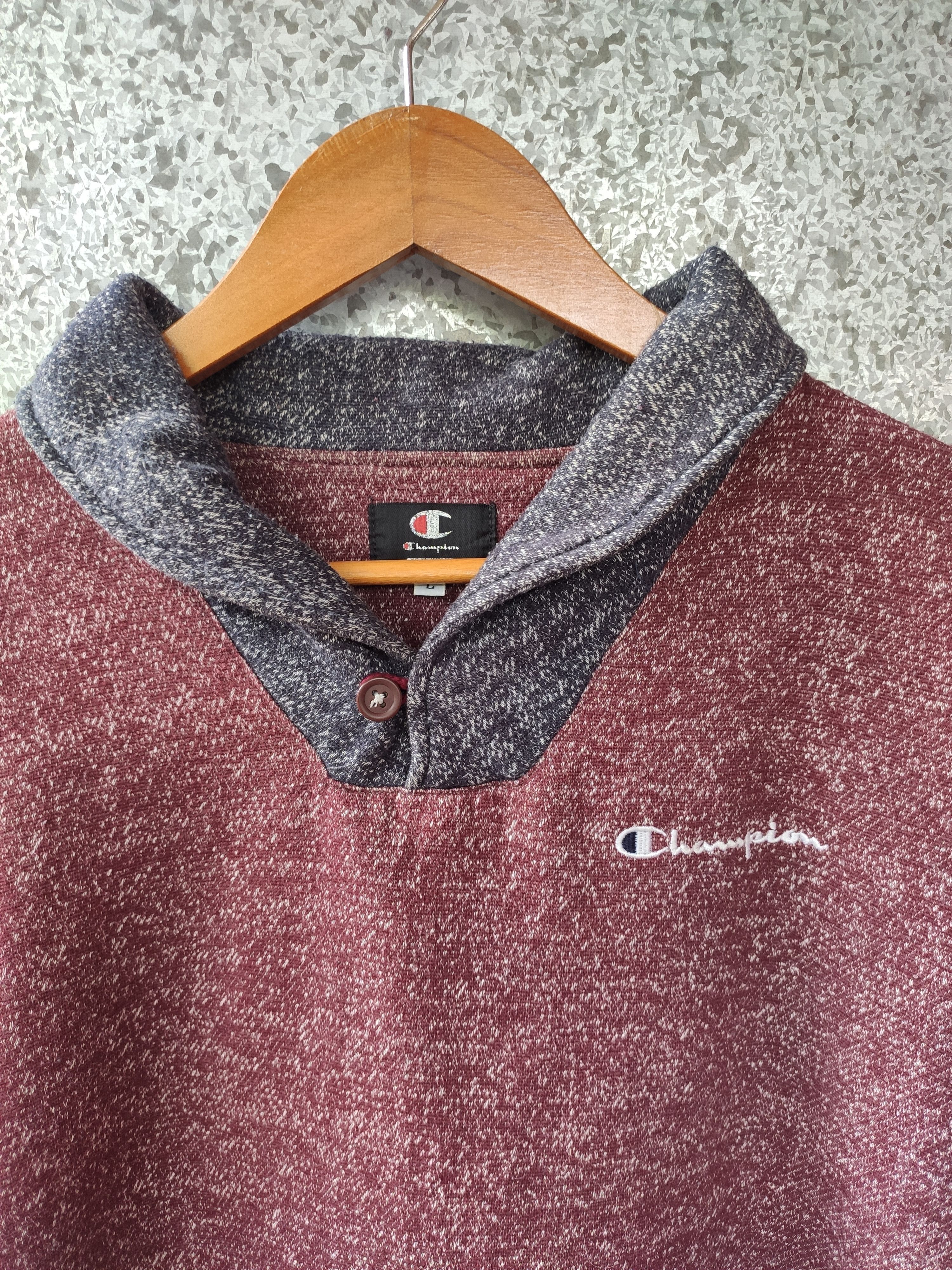 Champion 🔥 Vintage Champion sweatshirt after hood champion Size US L / EU 52-54 / 3 - 2 Thumbnail