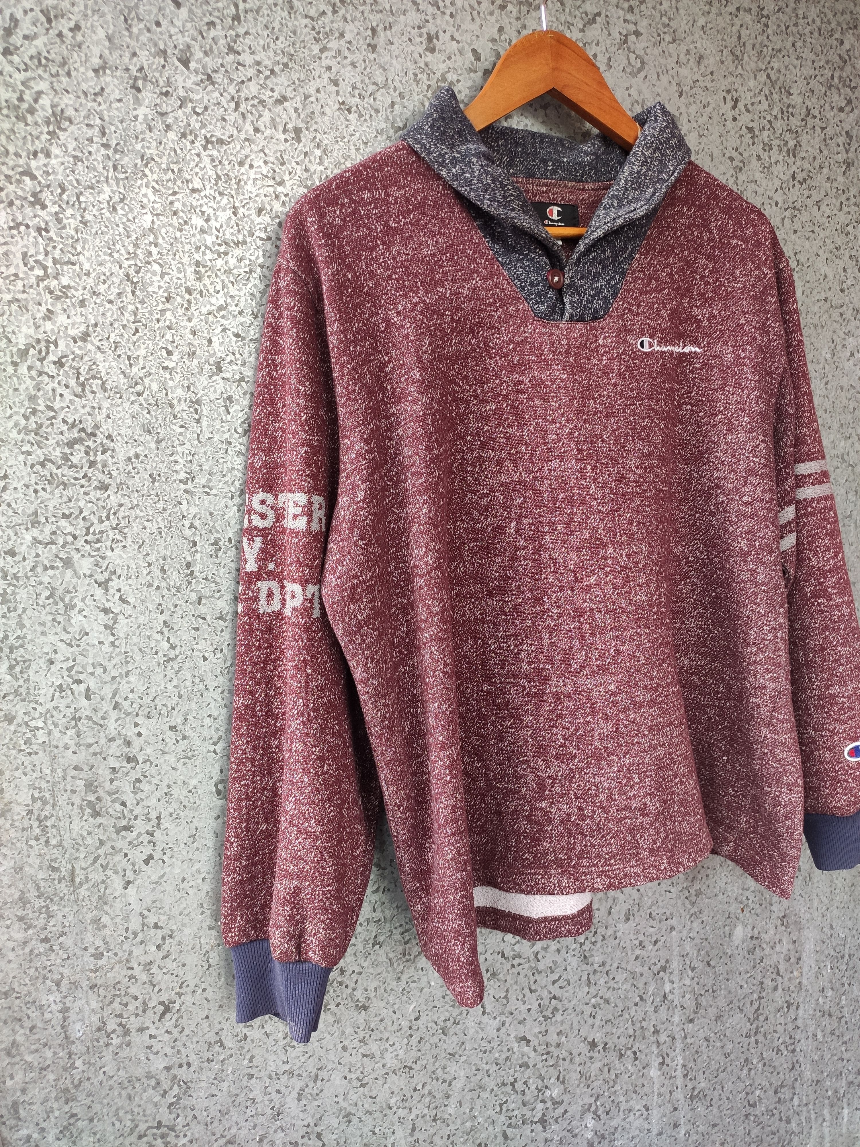 Champion 🔥 Vintage Champion sweatshirt after hood champion Size US L / EU 52-54 / 3 - 3 Thumbnail