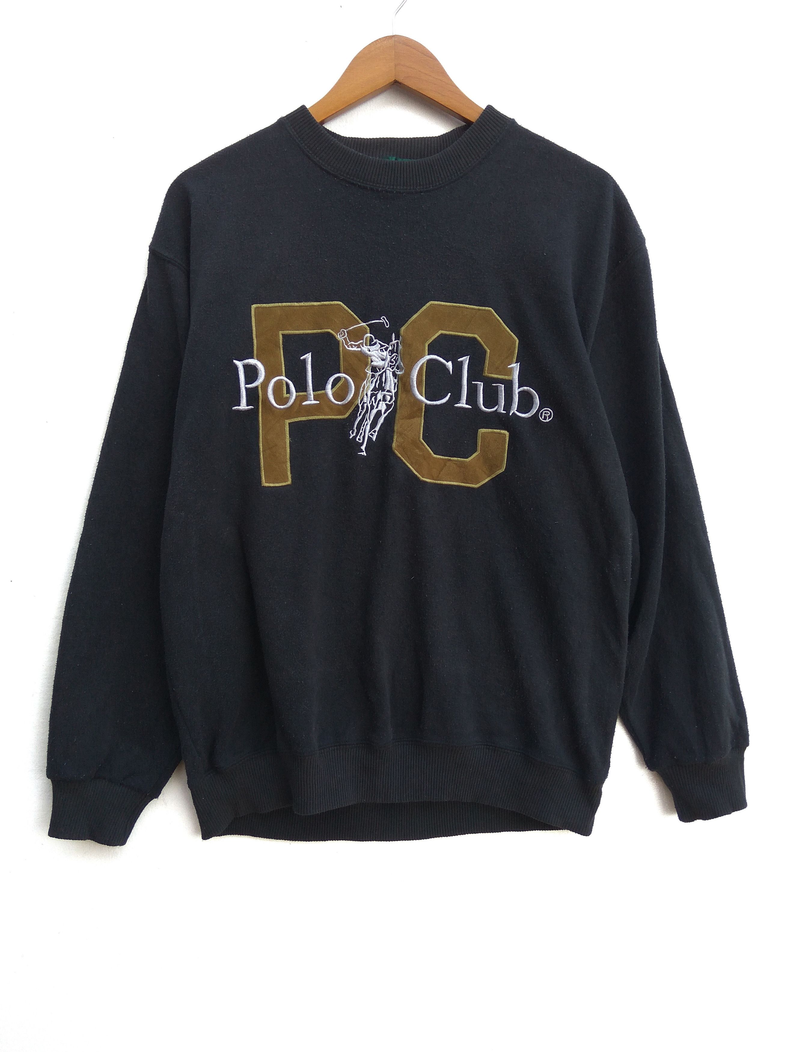 Beverly Hills Polo Club 🔥Vintage Polo Club sweatshirt spell out big logo Size US M / EU 48-50 / 2 - 1 Thumbnail