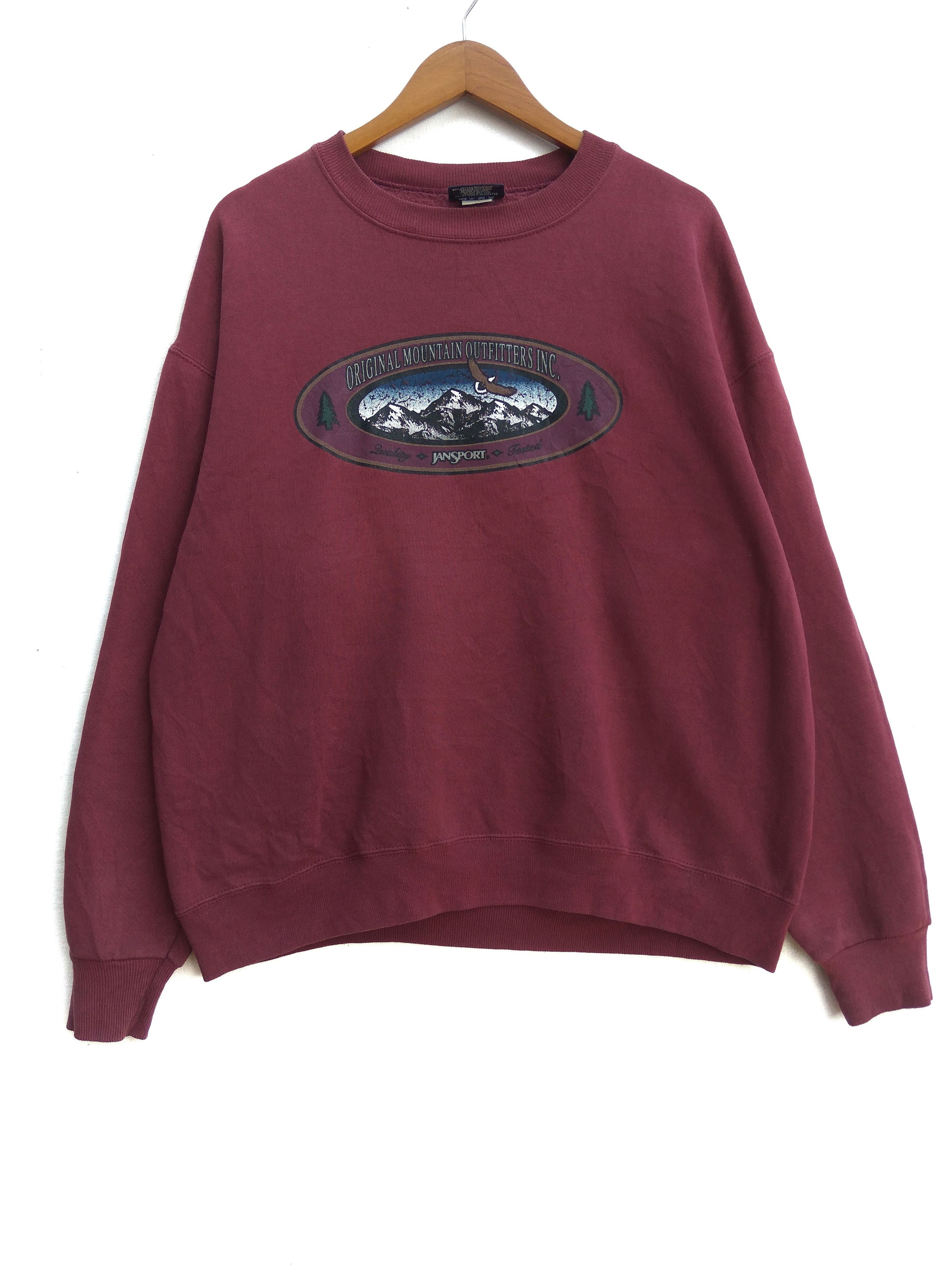 The Mountain Vintage 90s Mountain sweatshirt Jansport made in Usa Size US L / EU 52-54 / 3 - 1 Thumbnail