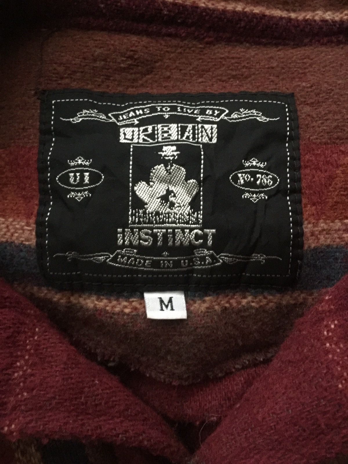 Japanese Brand Urban Instinct Flannel Native Navajo Chimayo Size US M / EU 48-50 / 2 - 4 Thumbnail