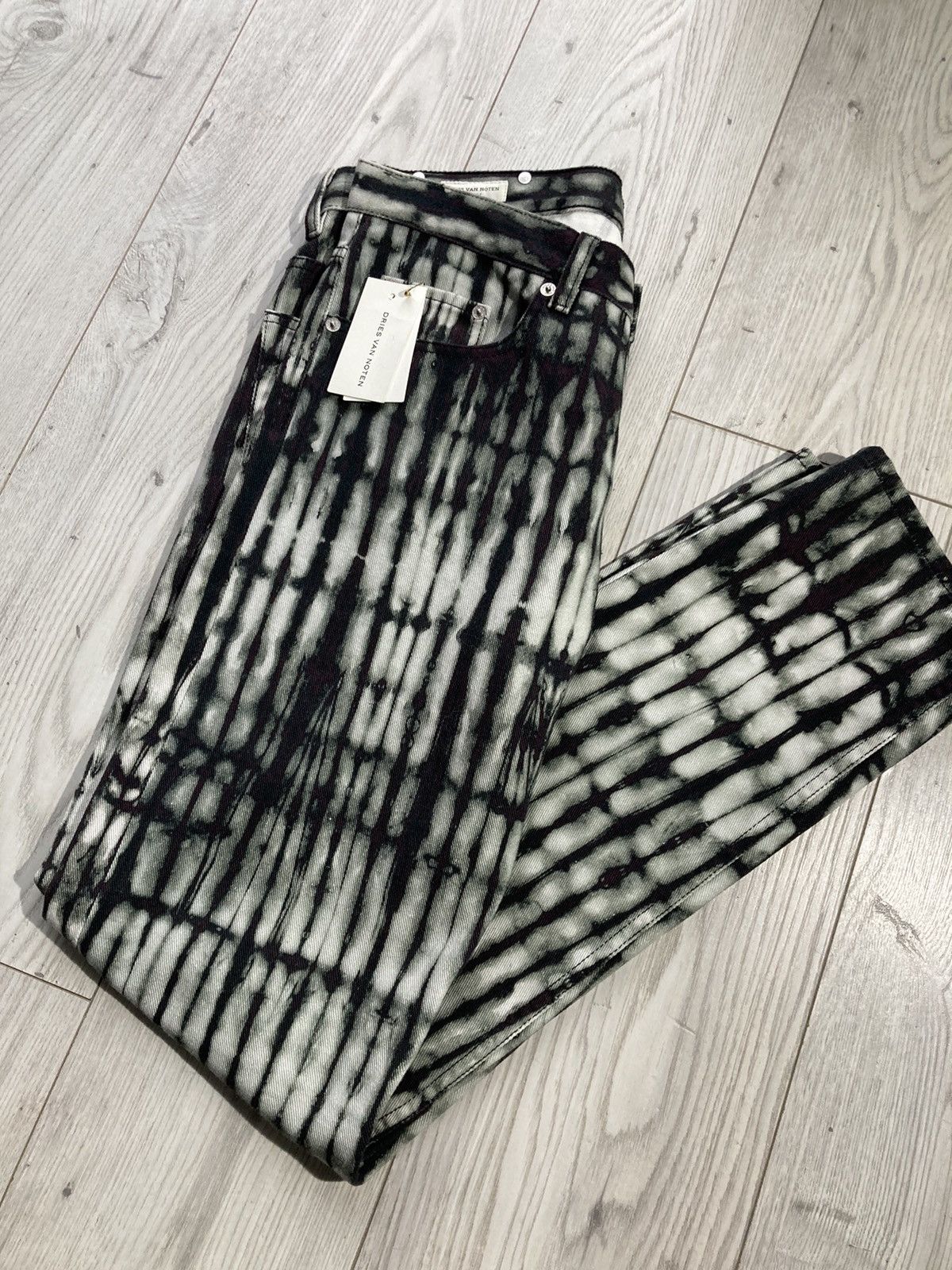 Dries Van Noten Dries Van Noten jeans gris 31 Size US 31 - 2 Thumbnail