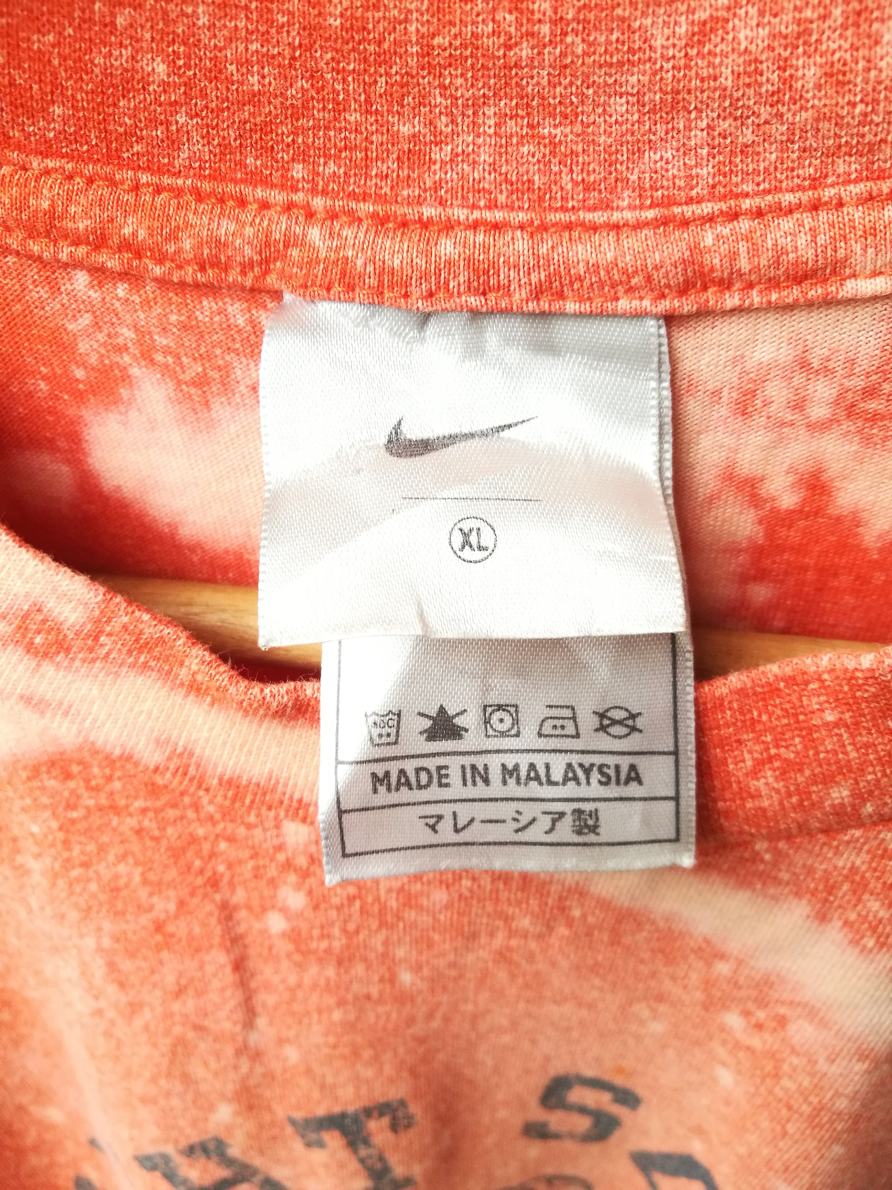 Nike × Vintage Vintage Nike custom bleach wash tees Size US XL / EU 56 / 4 - 6 Thumbnail