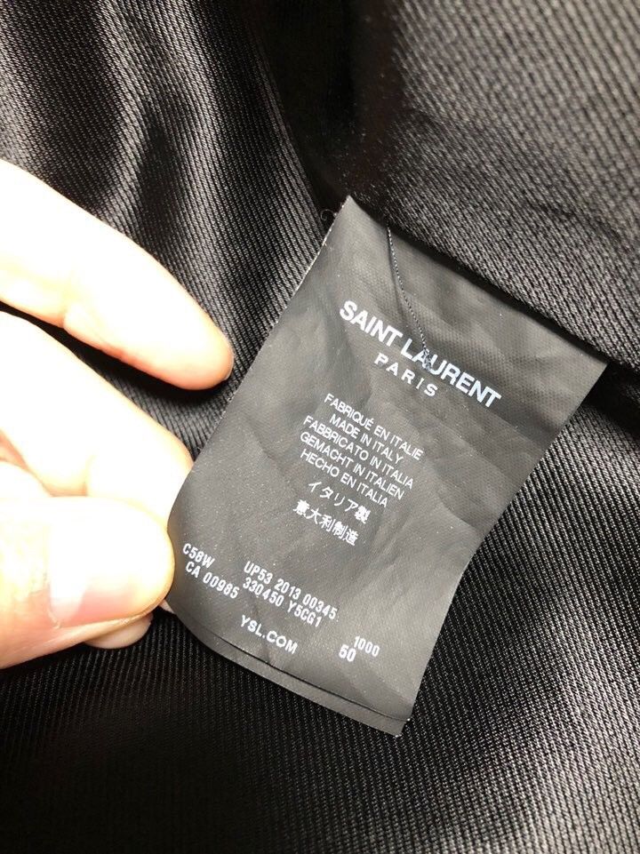 Saint Laurent Paris FW13 shearling leather flight jacket Size US M / EU 48-50 / 2 - 10 Thumbnail