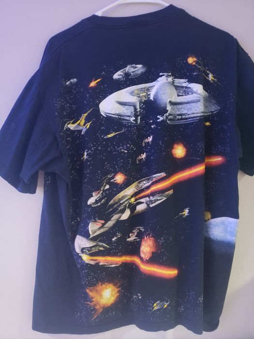 Vintage Star Wars Episode 1 All Over Print Travis Scott | Grailed